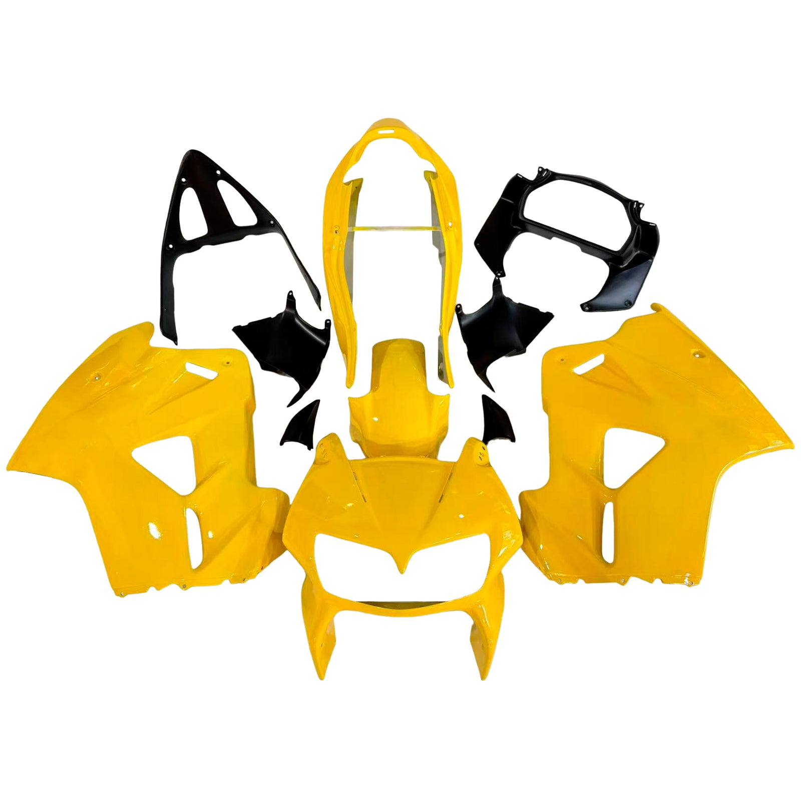 Amotopart 1998-2001 Honda VFR800 Yellow Fairing Kit