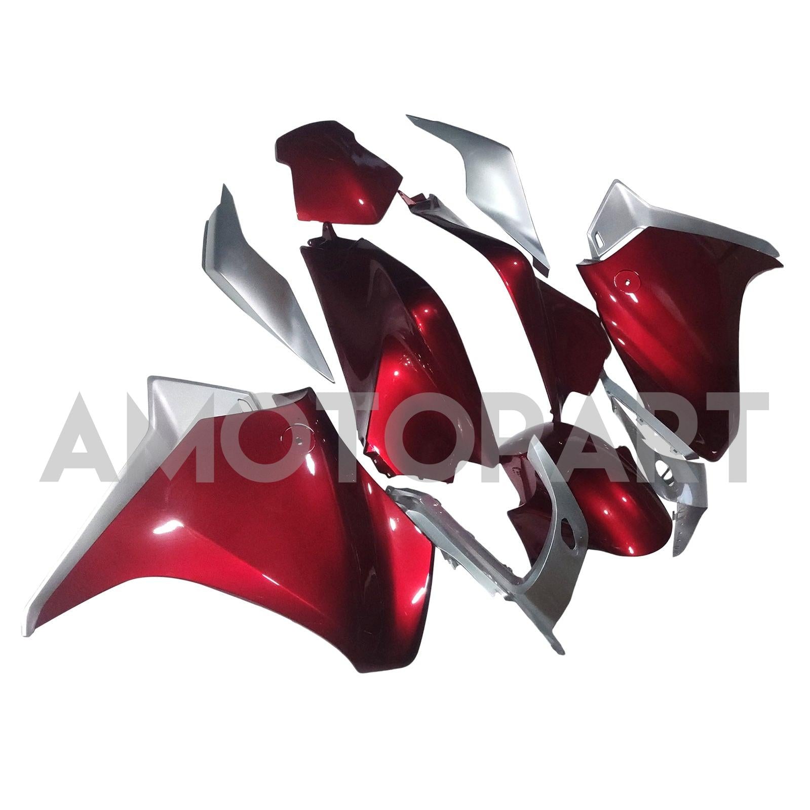 Amotopart 2010-2013 ホンダ VFR1200 フェアリング レッドキット