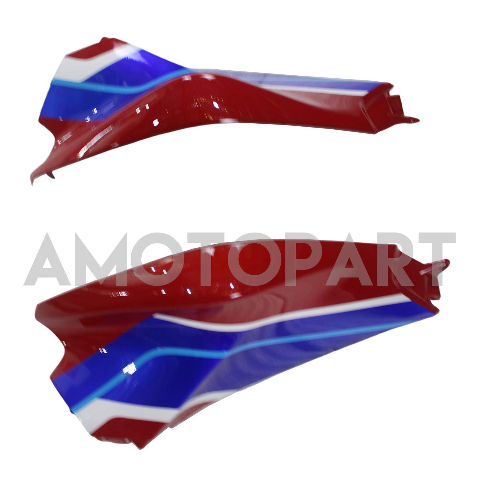 Amotopart 2010-2013 VFR1200 Honda Blau&Rotes Verkleidungsset
