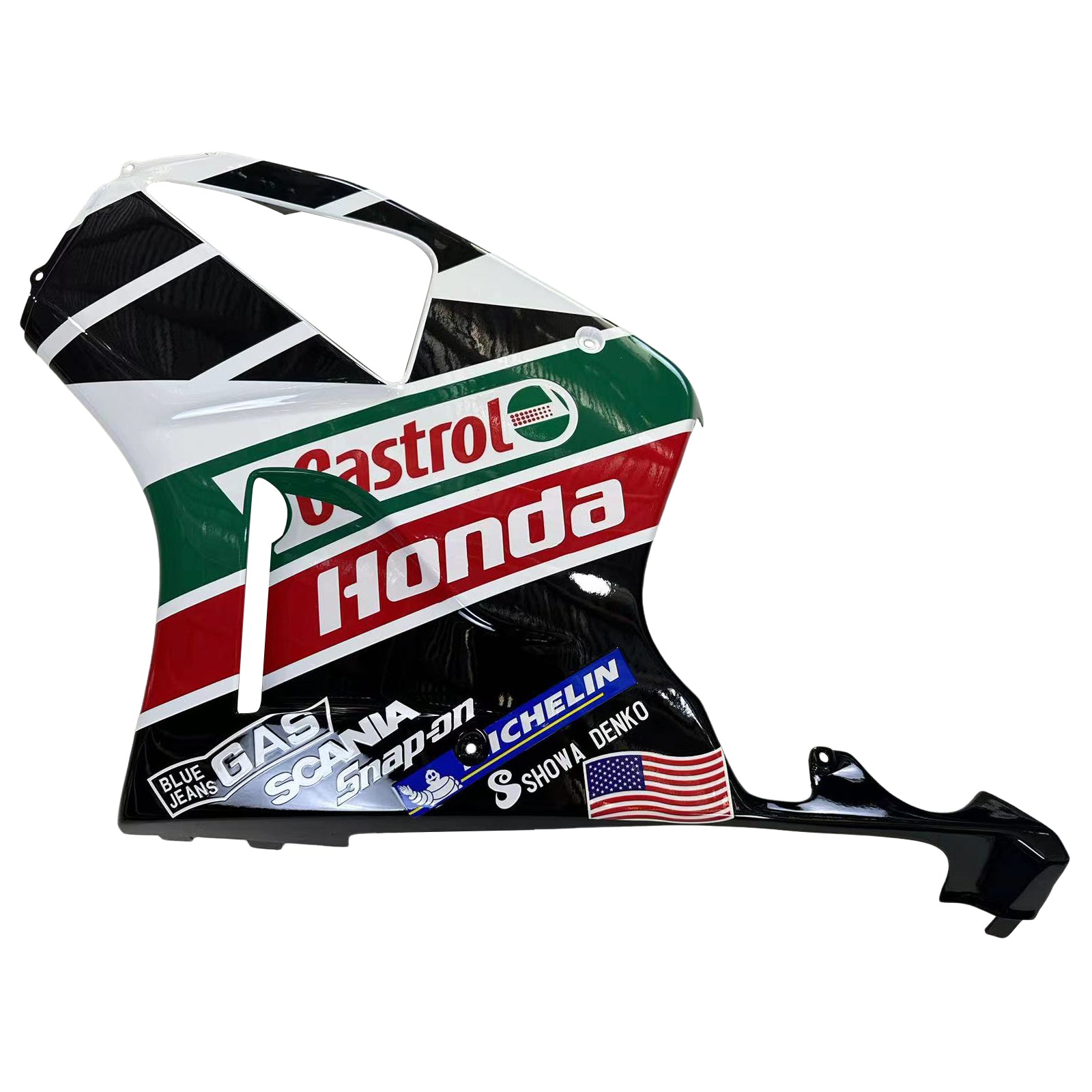 Amotopart 2000-2006 Honda VTR1000 RC51 Fairing Multicolor Castrol Kit