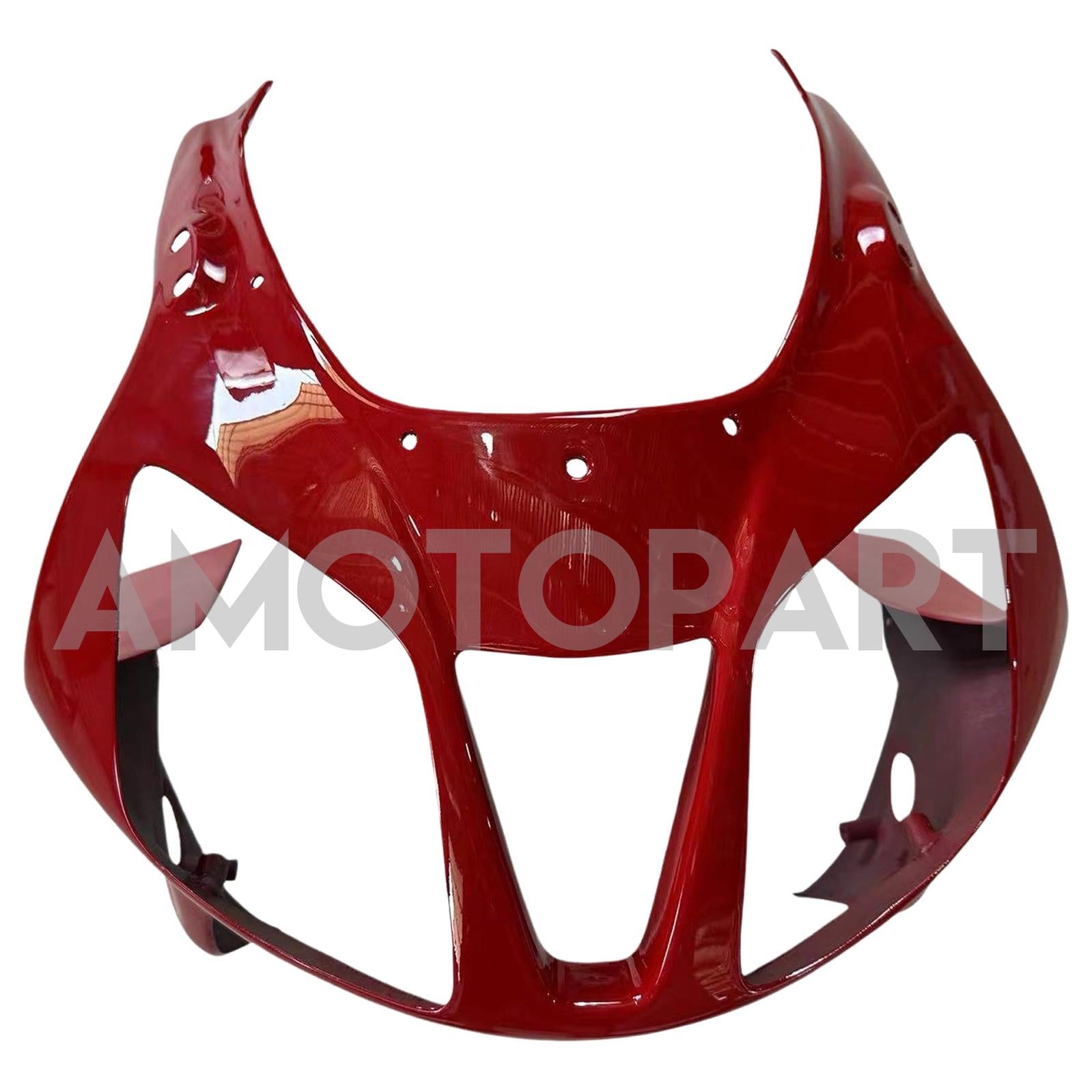 Amotopart Verkleidung für Honda VTR1000 RC51 (2000–2006), schwarz&Rotes Trikot
