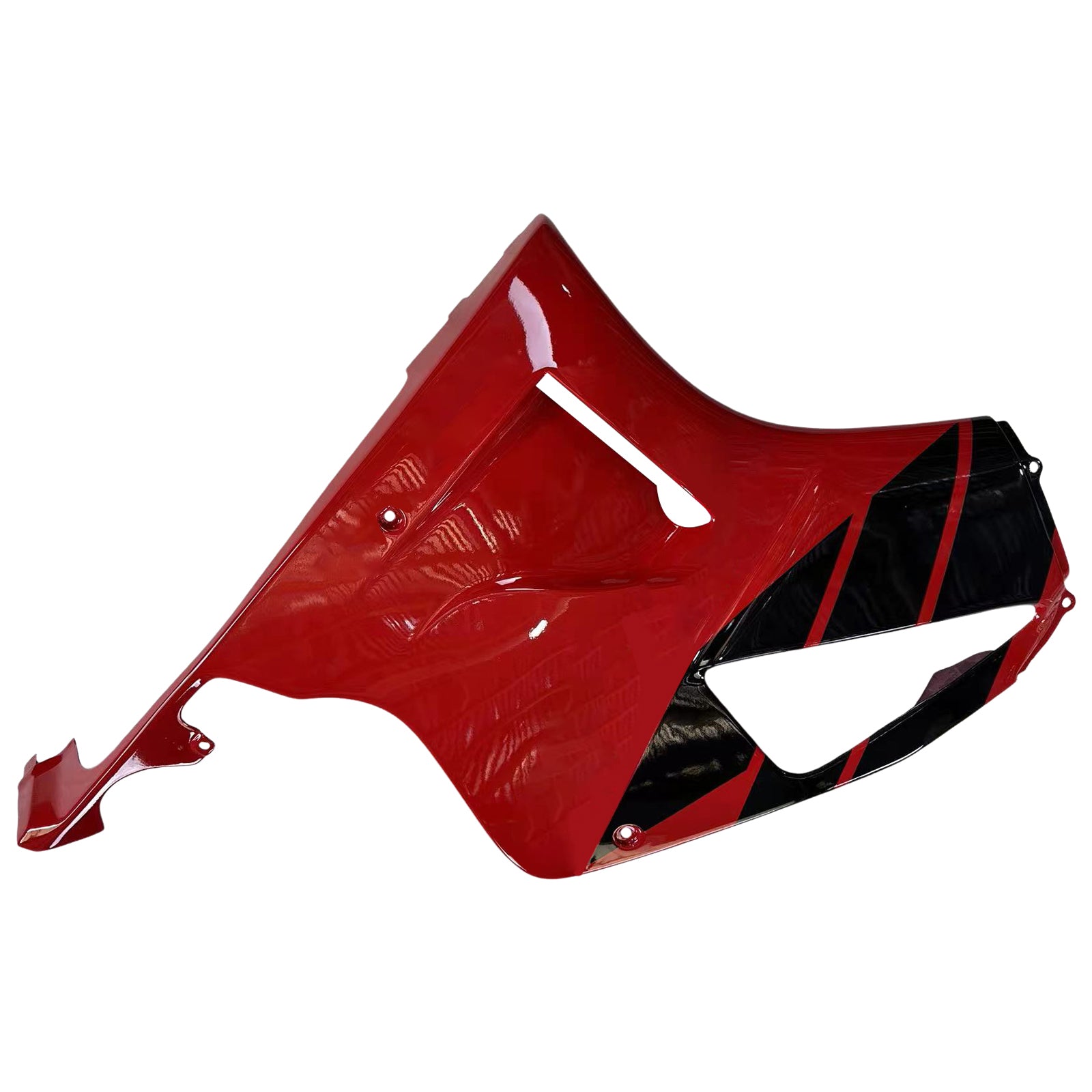 Amotopart 2000-2006 Honda VTR1000 RC51 Fairing Black & Red Kit