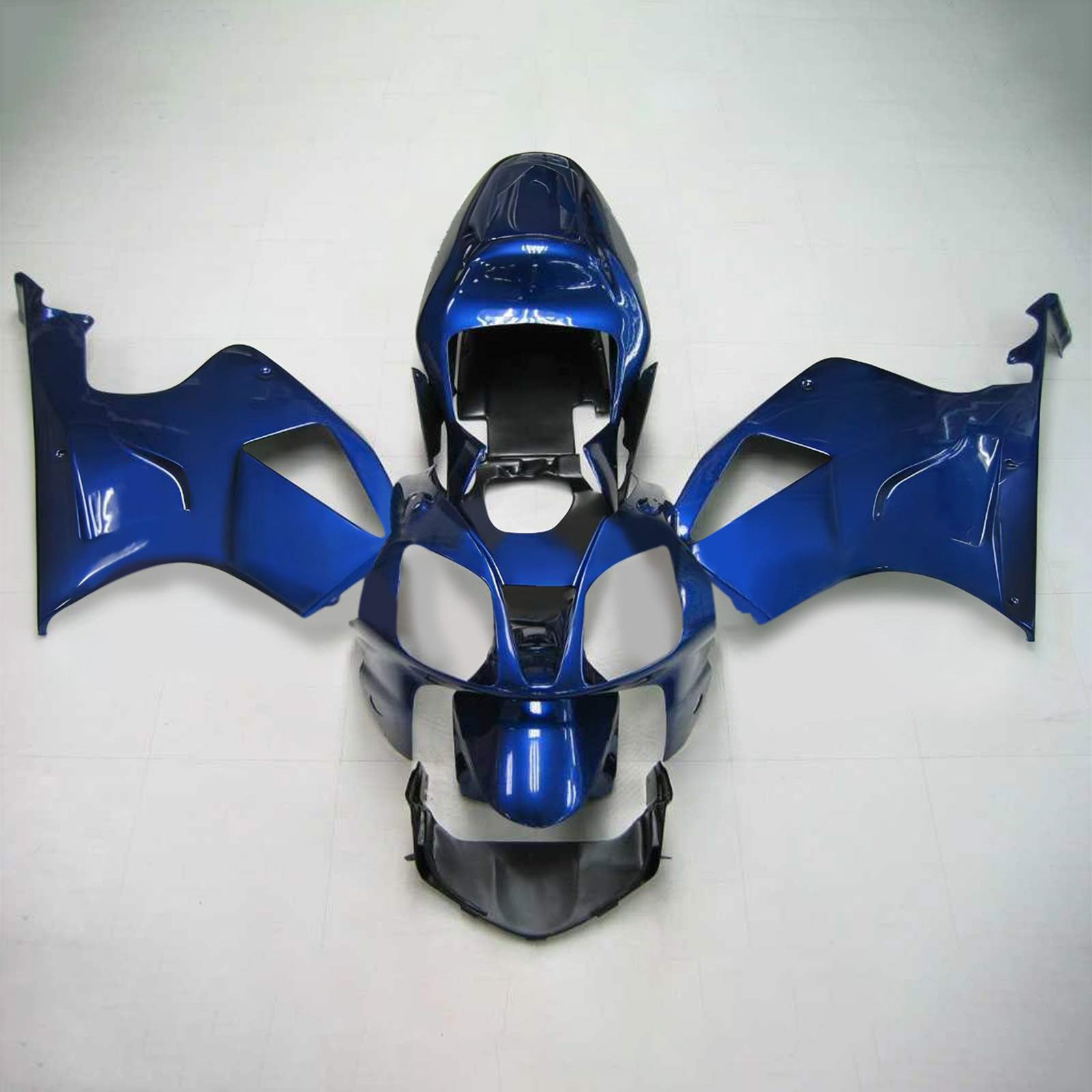 Amotopart 2000-2006 Honda VTR1000 RC51 Fairing Blue  Kit