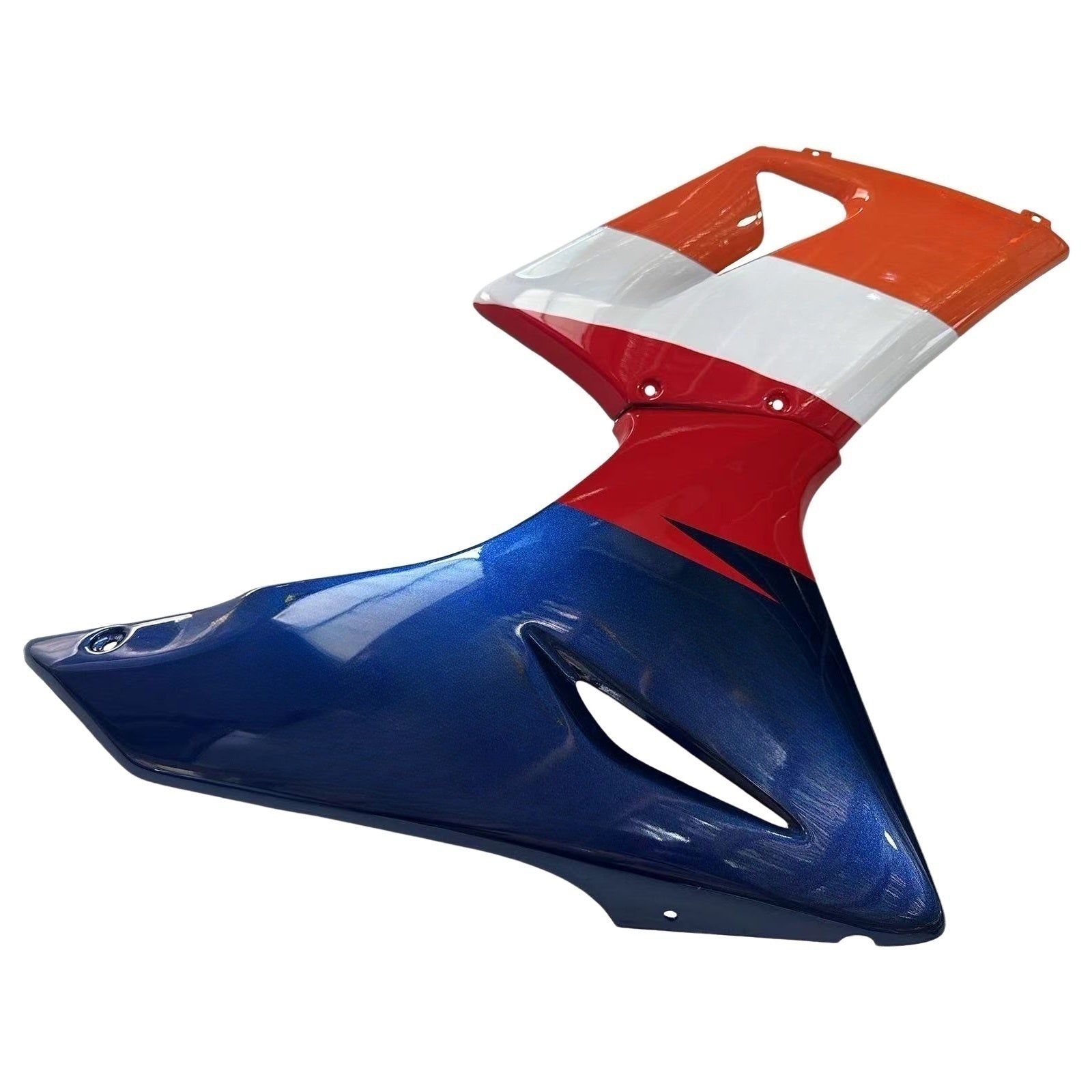 Amotopart Honda CBR125R Rouge 2002-2006&Kit de carénage Repjol orange