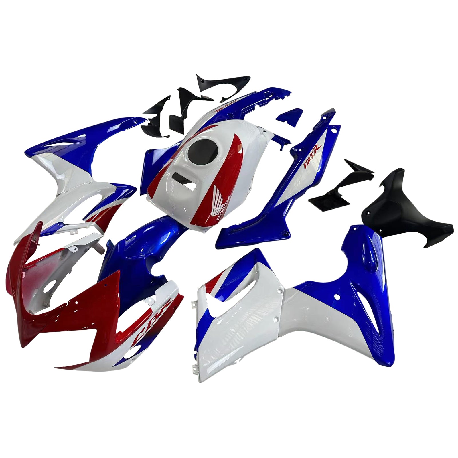 Amotopart 2002-2006 Honda CBR125R Red&Blue Fairing Kit