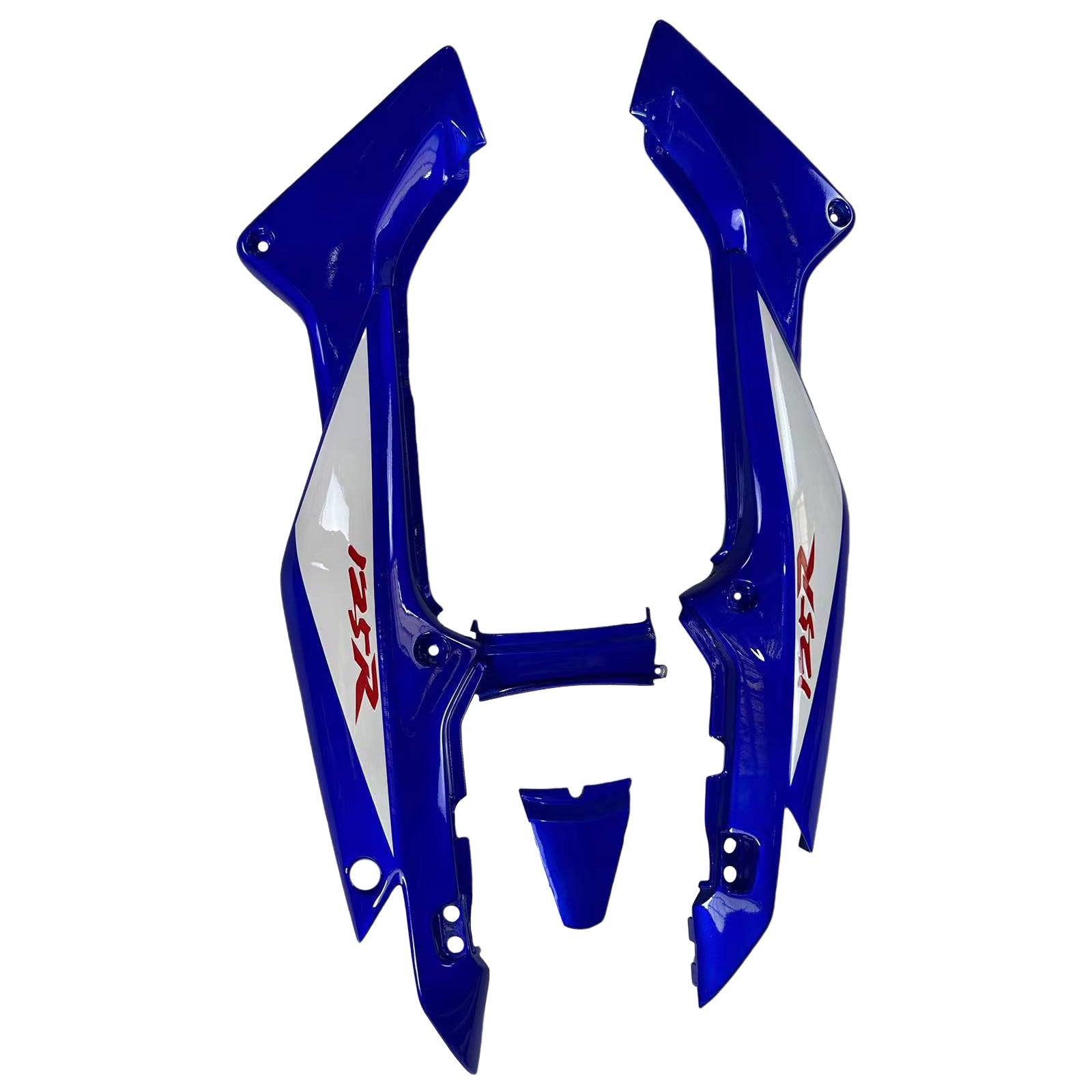 Amotopart 2002–2006 Honda CBR125R rot-blaues Verkleidungsset