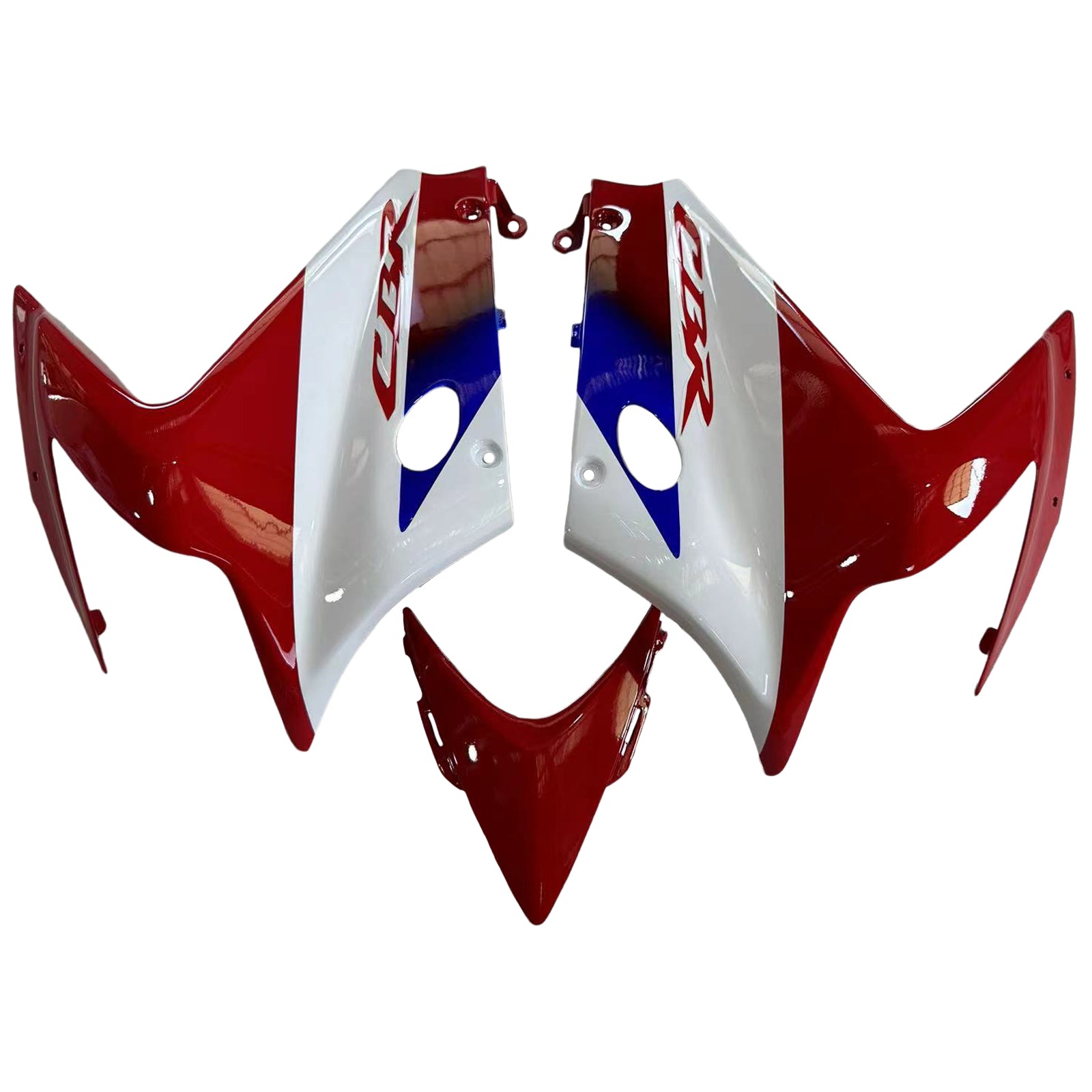 Amotopart 2002-2006 Honda CBR125R Red&Blue Fairing Kit