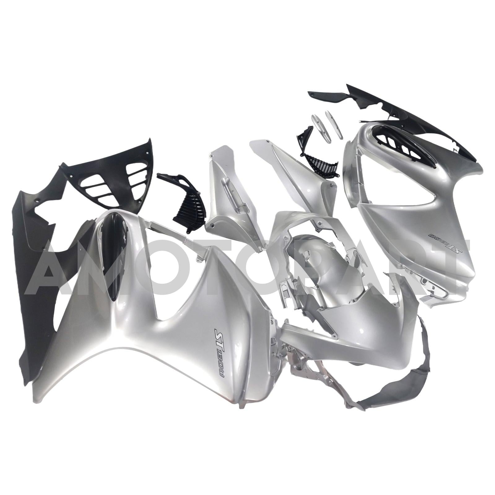 Amotopart Honda ST1300 2002–2016 Sliver Style2 Verkleidungsset