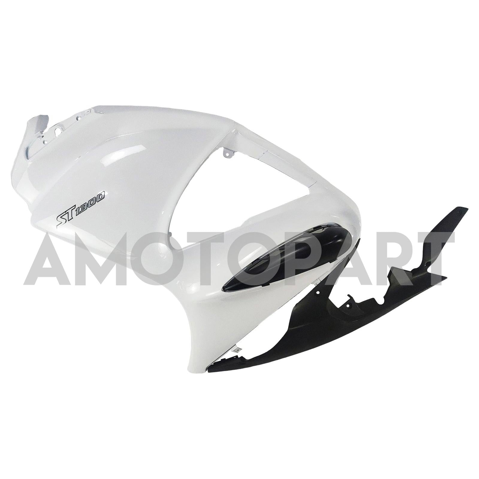 Amotopart Honda ST1300 2002–2016 weißes Verkleidungsset