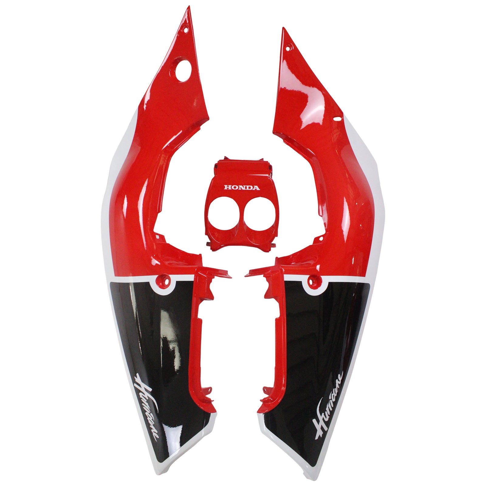 Amotopart 1988-1989 CBR250RR MC19 Honda Red & Blue Fairing Kit