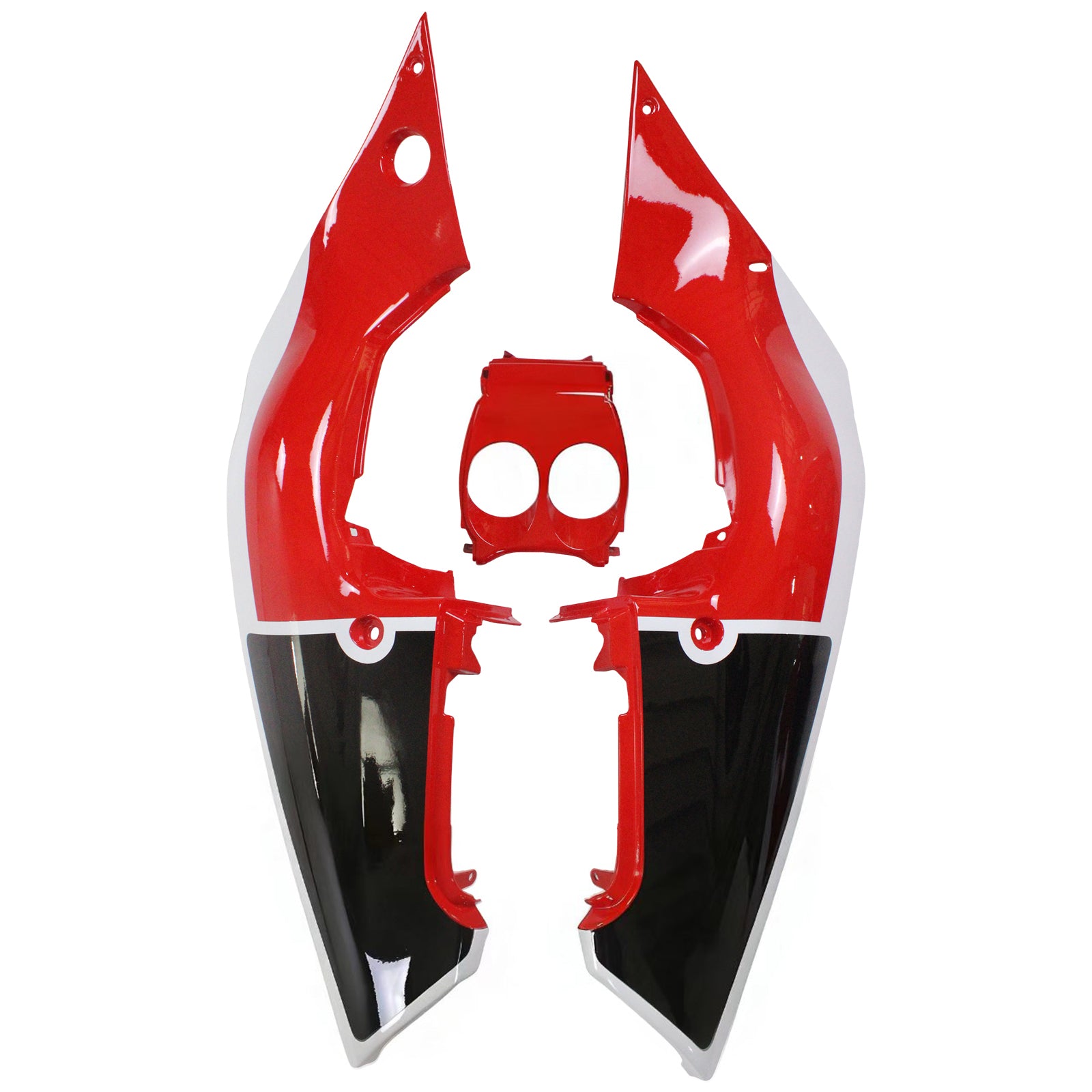Amotopart 1988-1989 CBR250RR MC19 Honda Red&Blue Fairing Kit