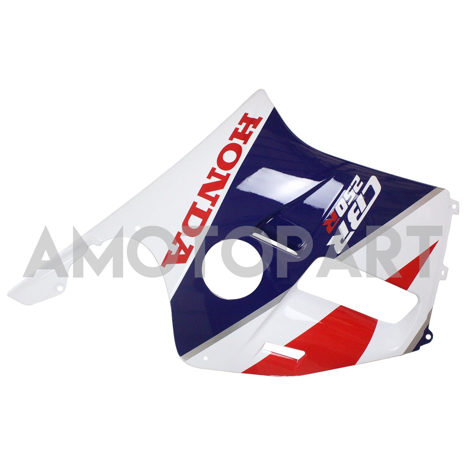 Amotopart 1988-1989 CBR250RR MC19 Honda Rot&Blaues Verkleidungsset