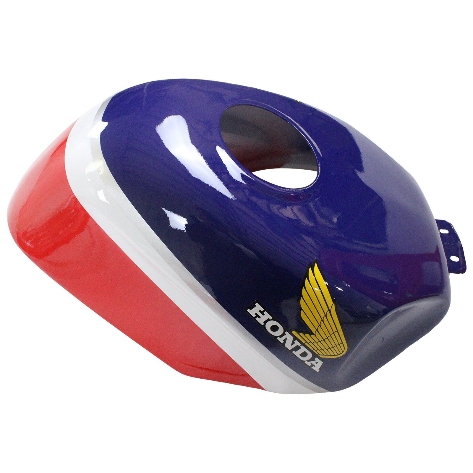 Amotopart 1988-1989 CBR250RR MC19 Honda Red & Blue Fairing Kit