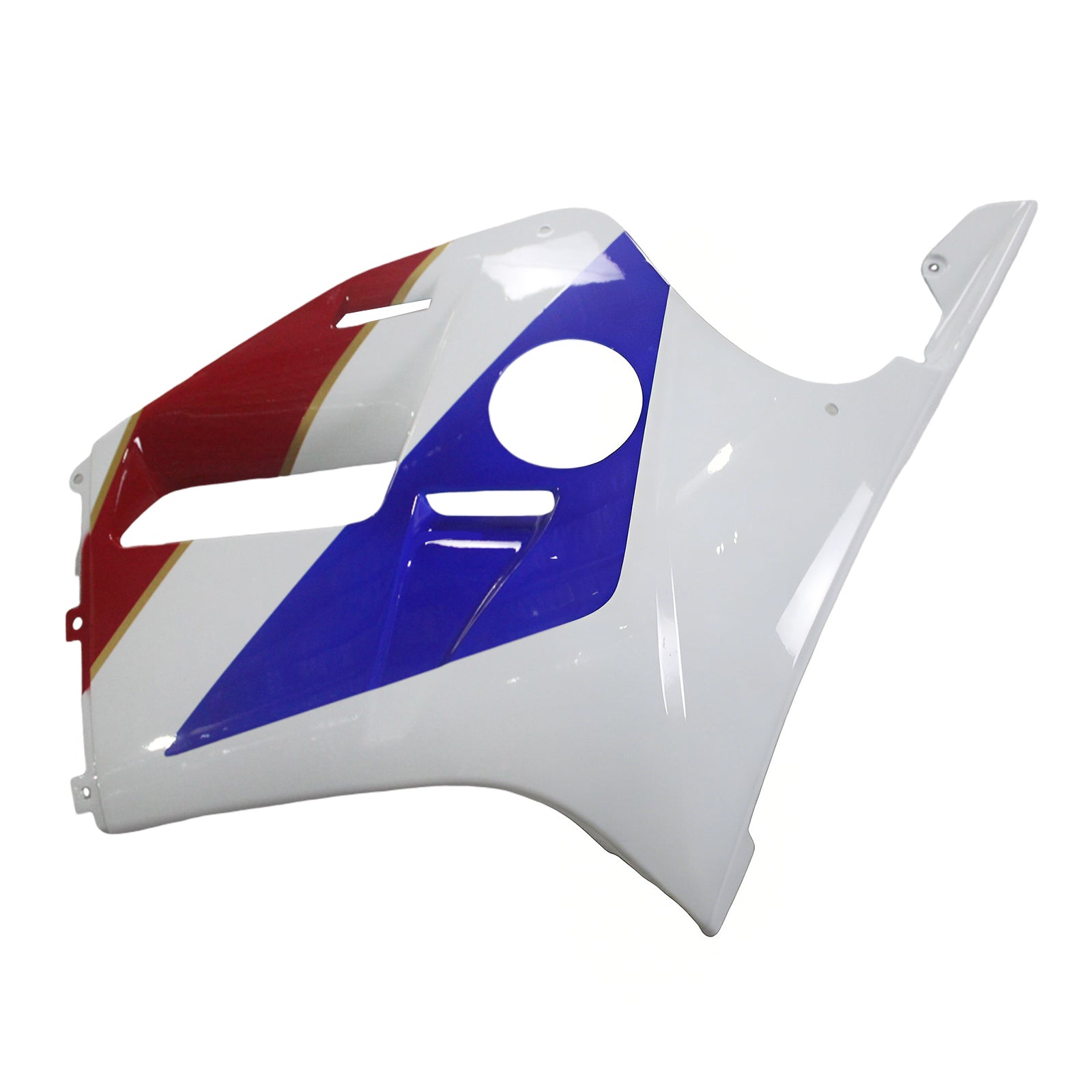 Amotopart 1988-1989 Honda CBR250RR MC19 White Blue Red &Logo Fairing Kit