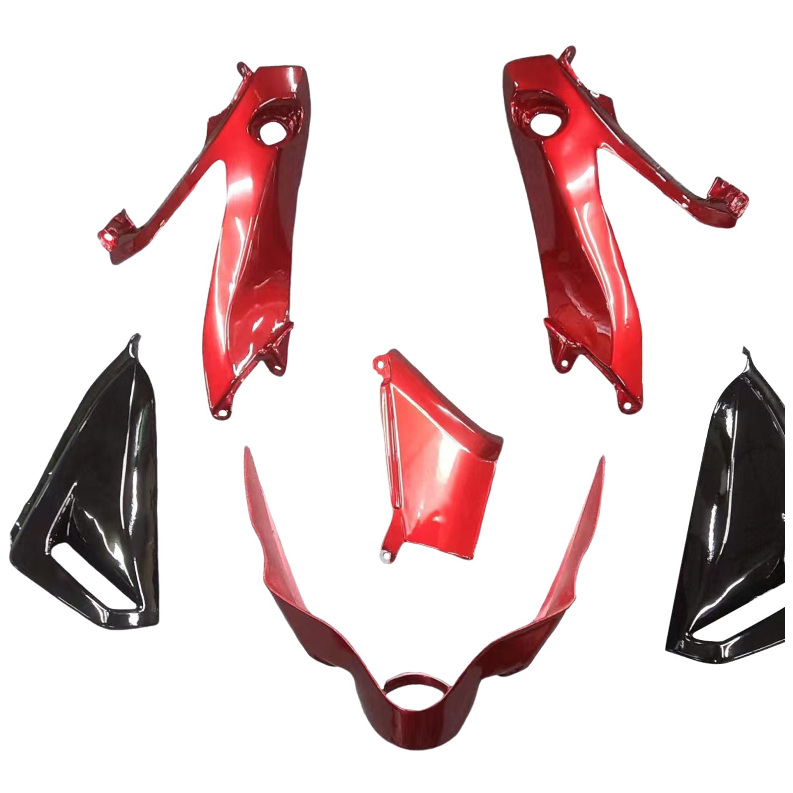 Amotopart Honda CB1000R 2008-2015 Red&Black Fairing Kit