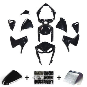 Kit carena Amotopart Honda CB1000R 2008-2015 nero lucido