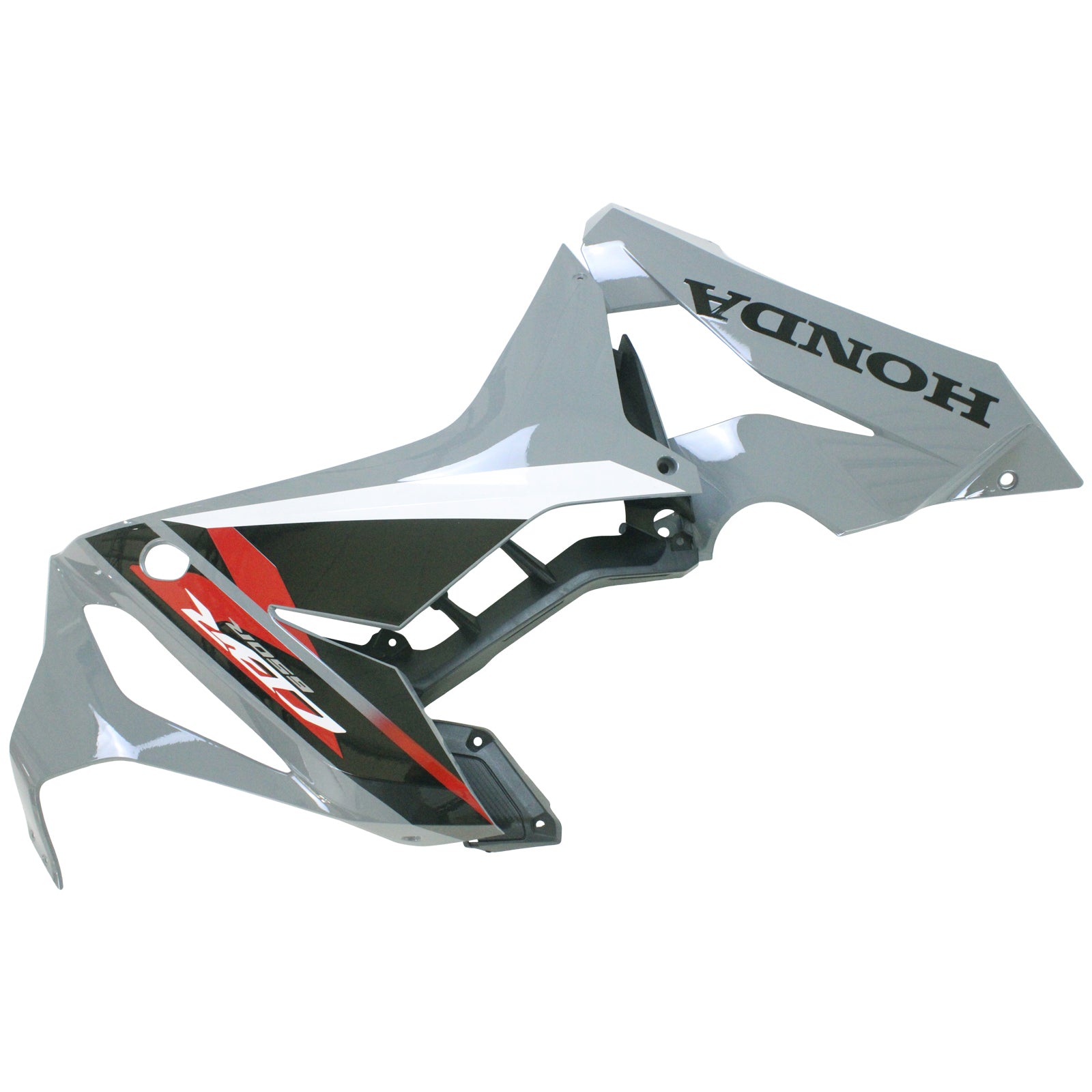 Amotopart Honda CBR650R 2019–2020 Schwarz-Weiß-Verkleidungsset