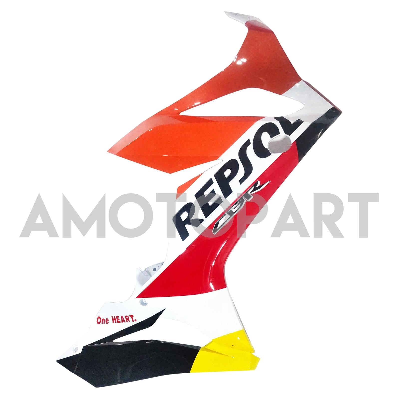 Amotopart 2019-2020 CBR650R Honda Kit de carenado Repsol rojo naranja