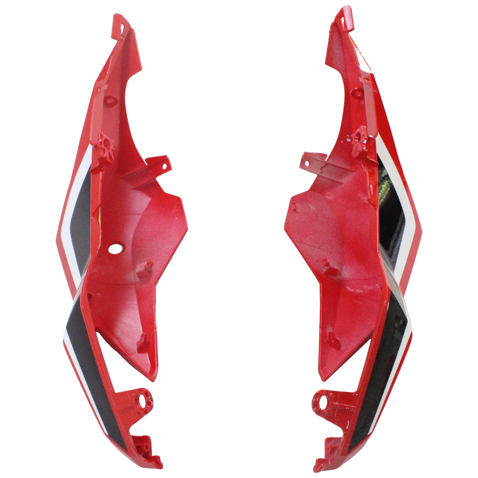 Amotopart Honda CBR650R 2021–2023 Verkleidungsset in Rot und Schwarz