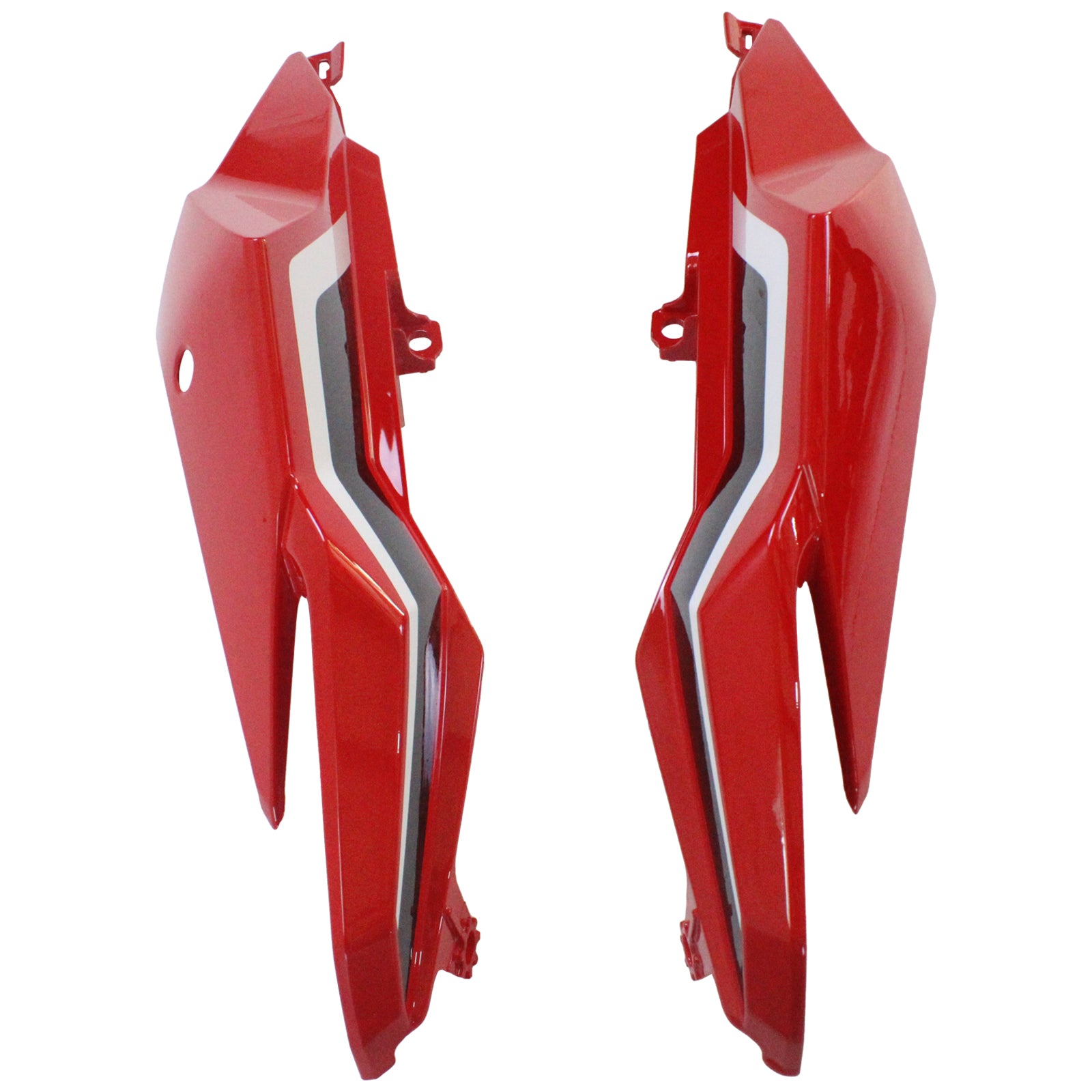 Amotopart Honda CBR650R 2021–2023 Verkleidungsset in Rot und Schwarz