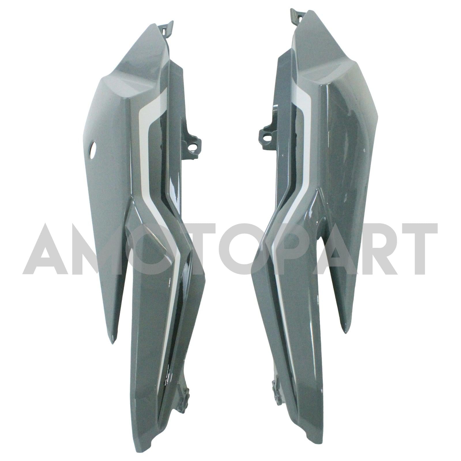 Amotopart Honda CBR650R 2021-2023 Kit de carénage noir gris