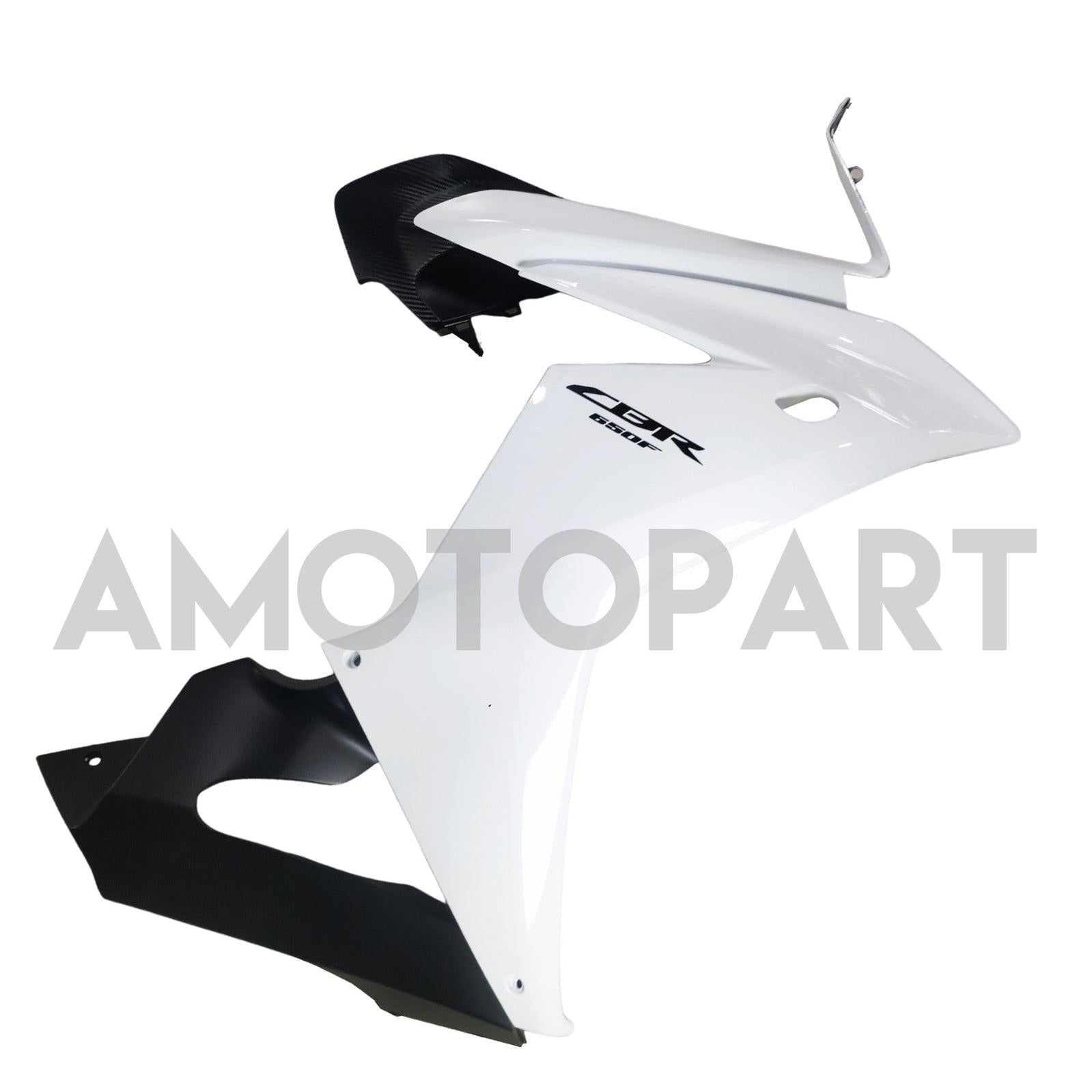 Amotopart Honda CBR650F 2014-2016 White Style1 Fairing Kit