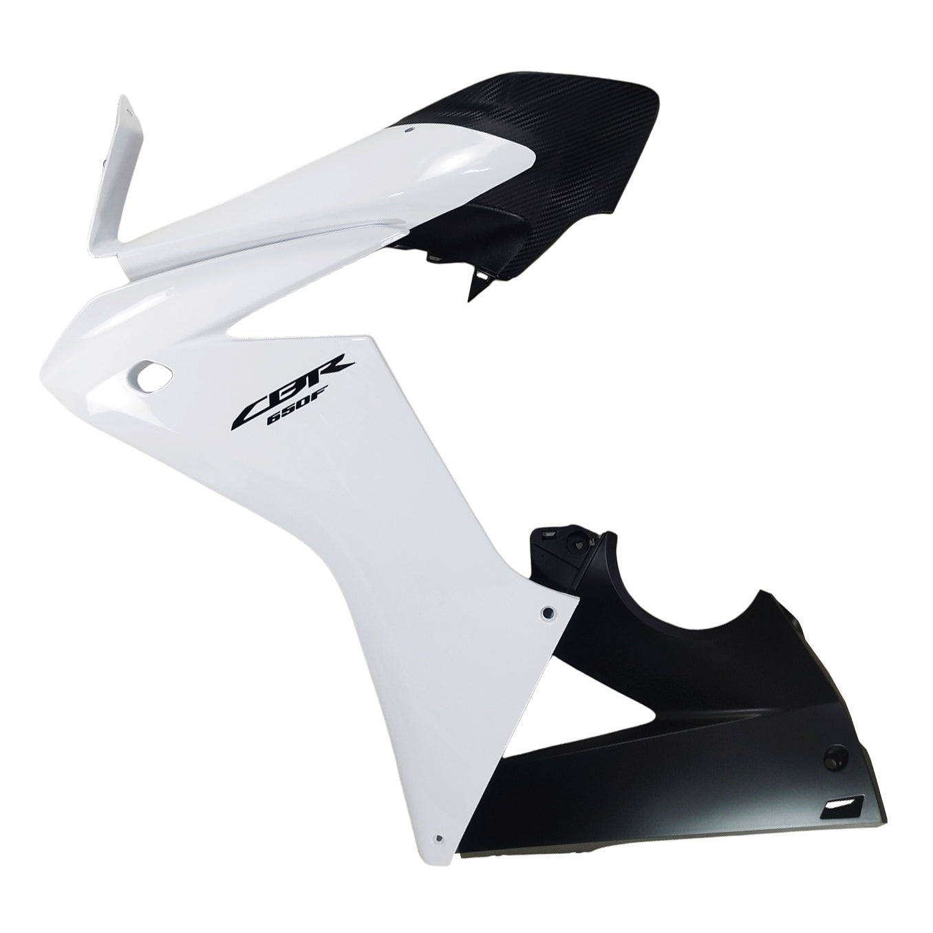 Amotopart Honda CBR650F 2014-2016 Kit de carénage White Style1