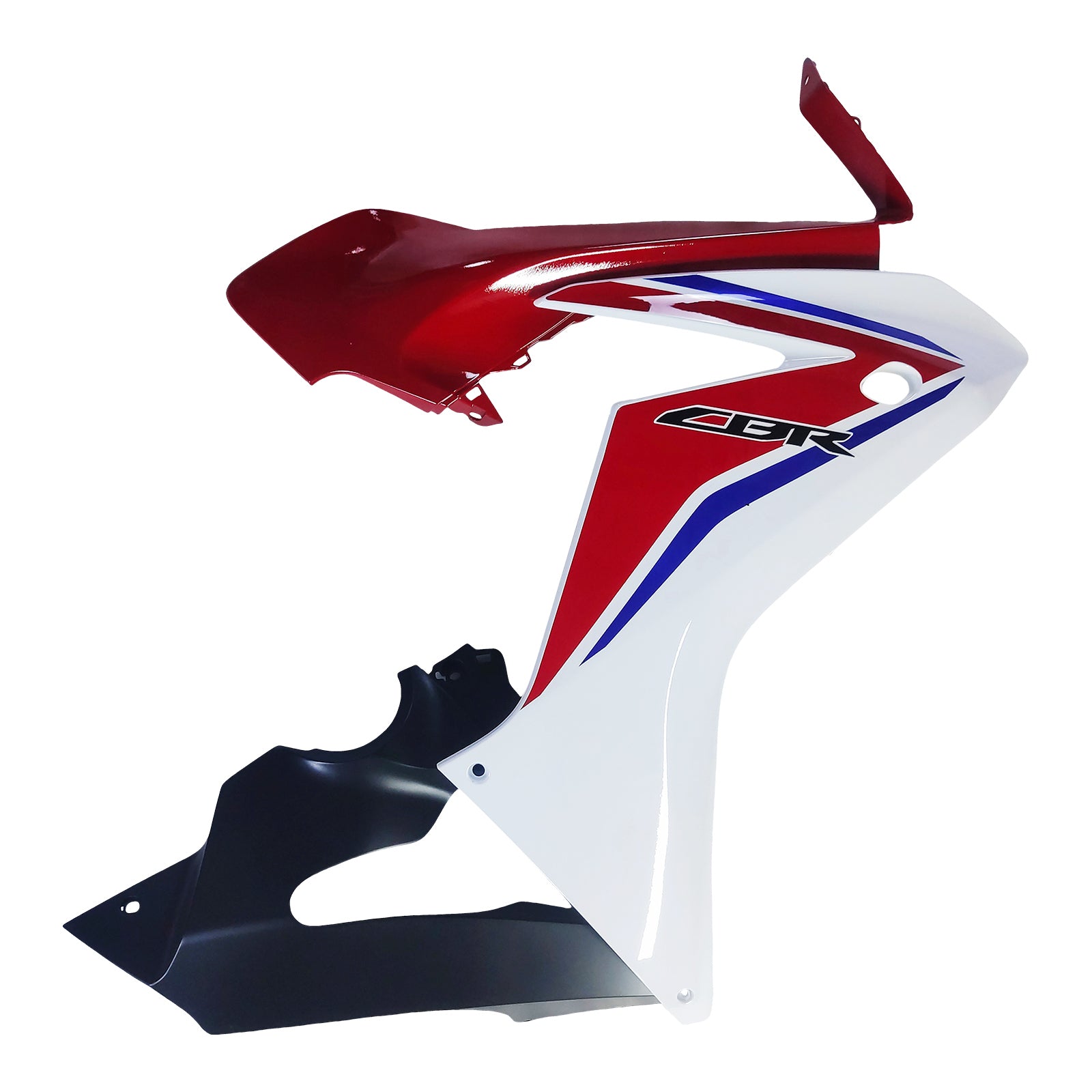 Amotopart Honda CBR650F 2014-2016 Rot&Weißes Verkleidungsset