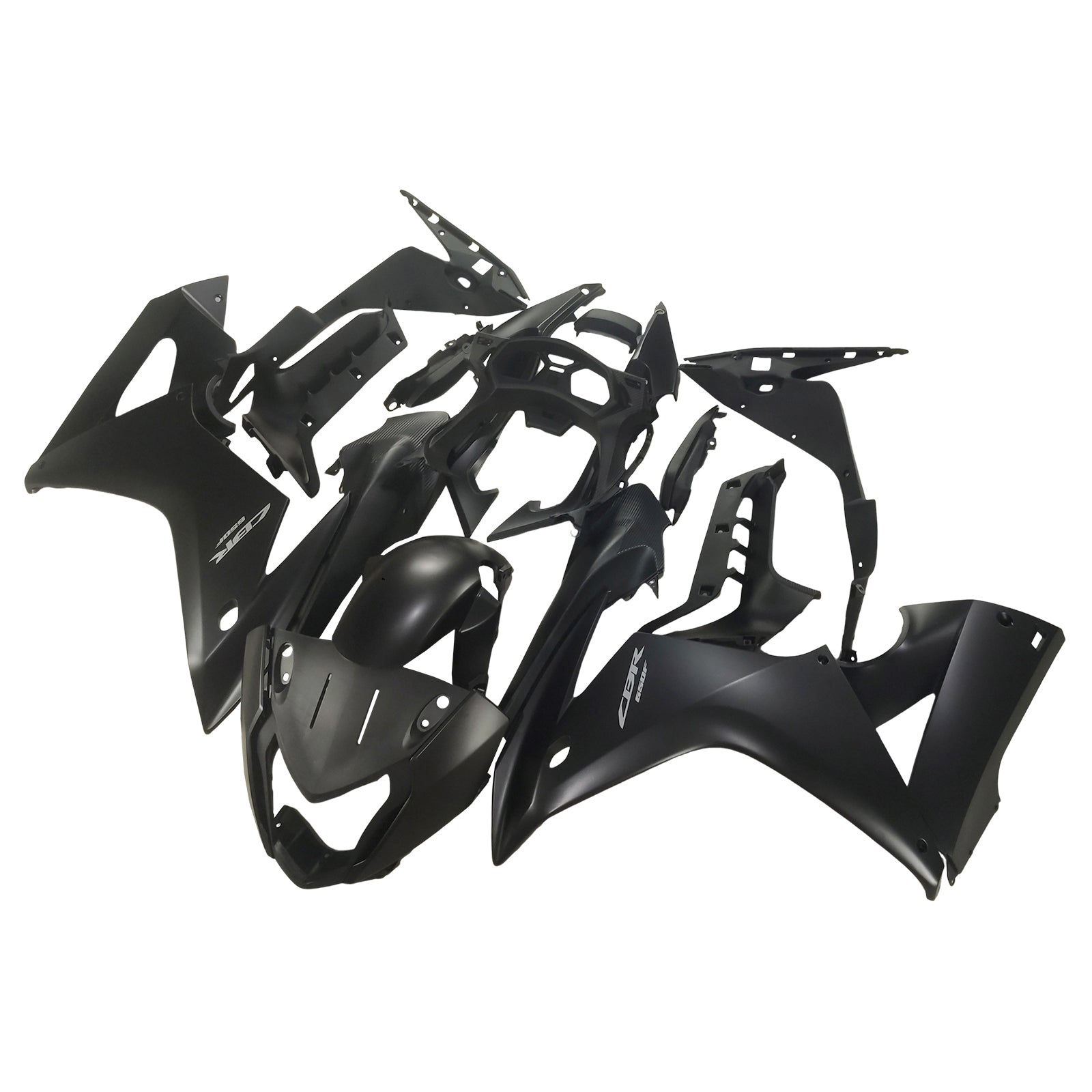 Amotopart Honda CBR650F 2014-2016 Matte Black Style2 Fairing Kit