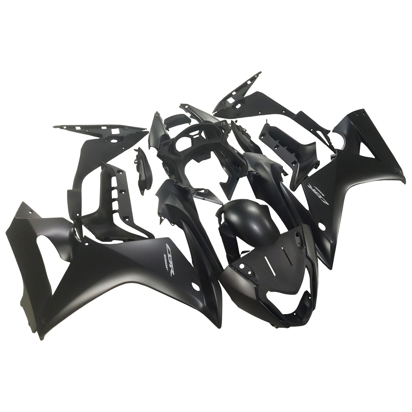 Amotopart Honda CBR650F 2014-2016 Matte Black Style2 Fairing Kit