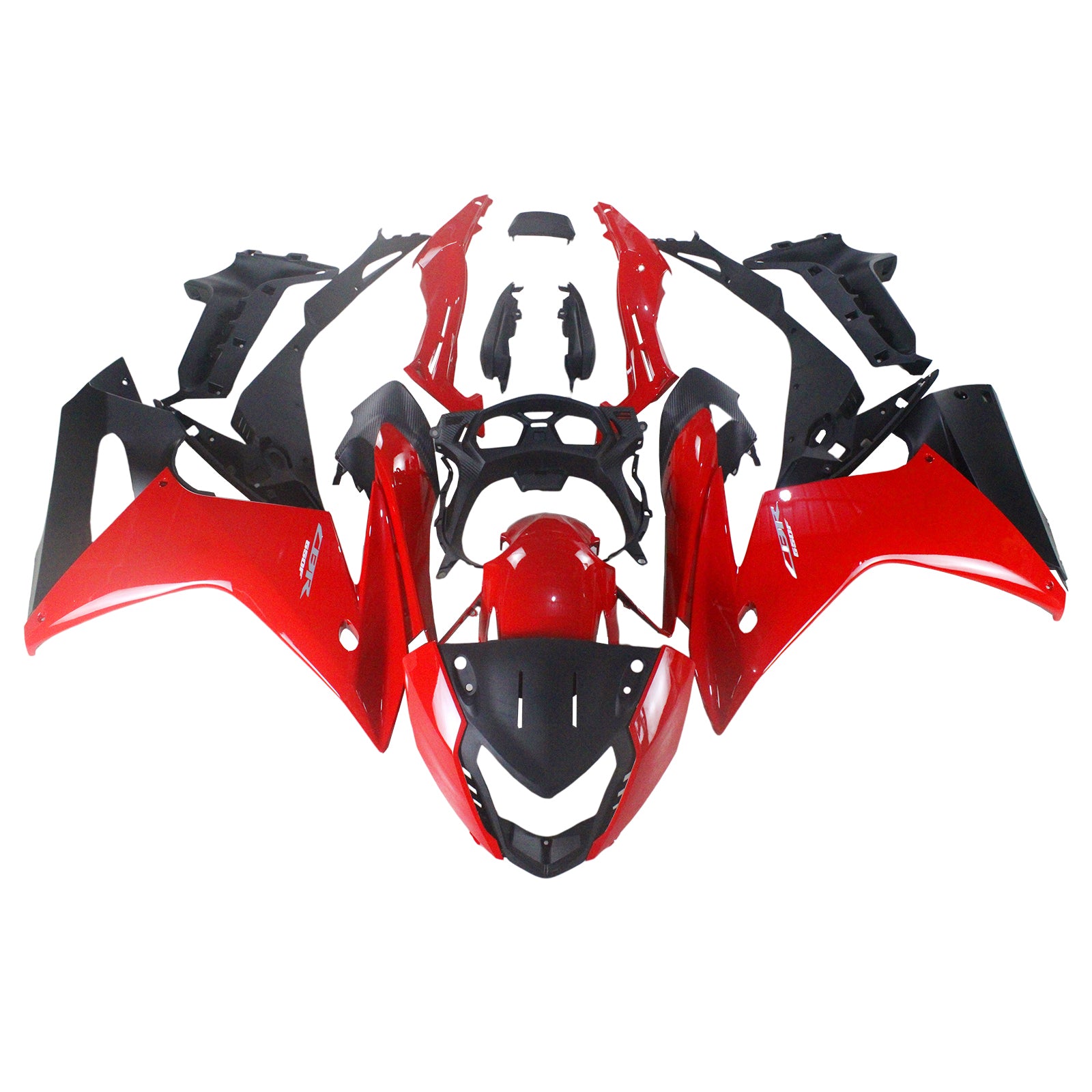 Amotopart Honda CBR650F 2014-2016 Red Fairing Kit