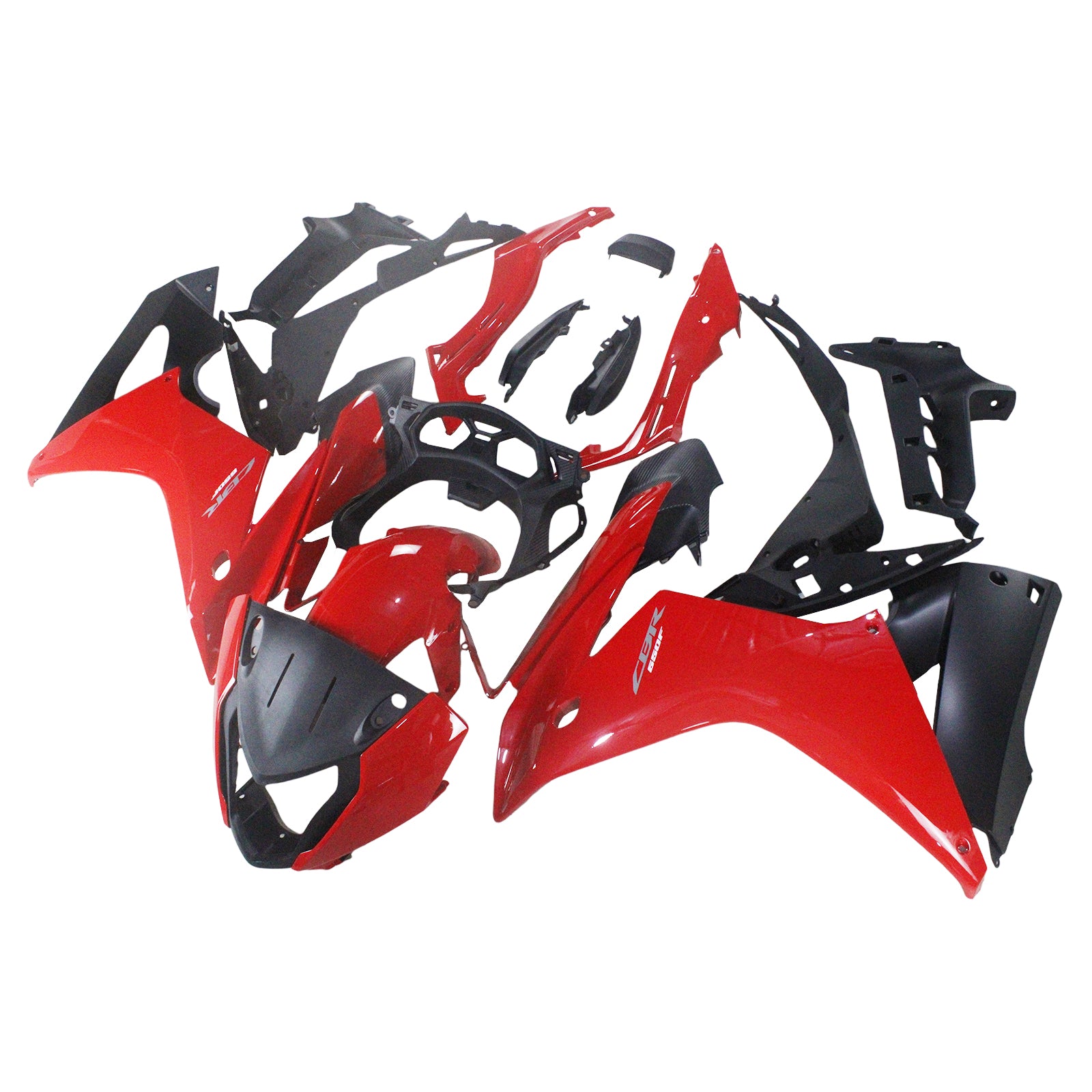 Amotopart Honda CBR650F 2014–2016 rotes Verkleidungsset