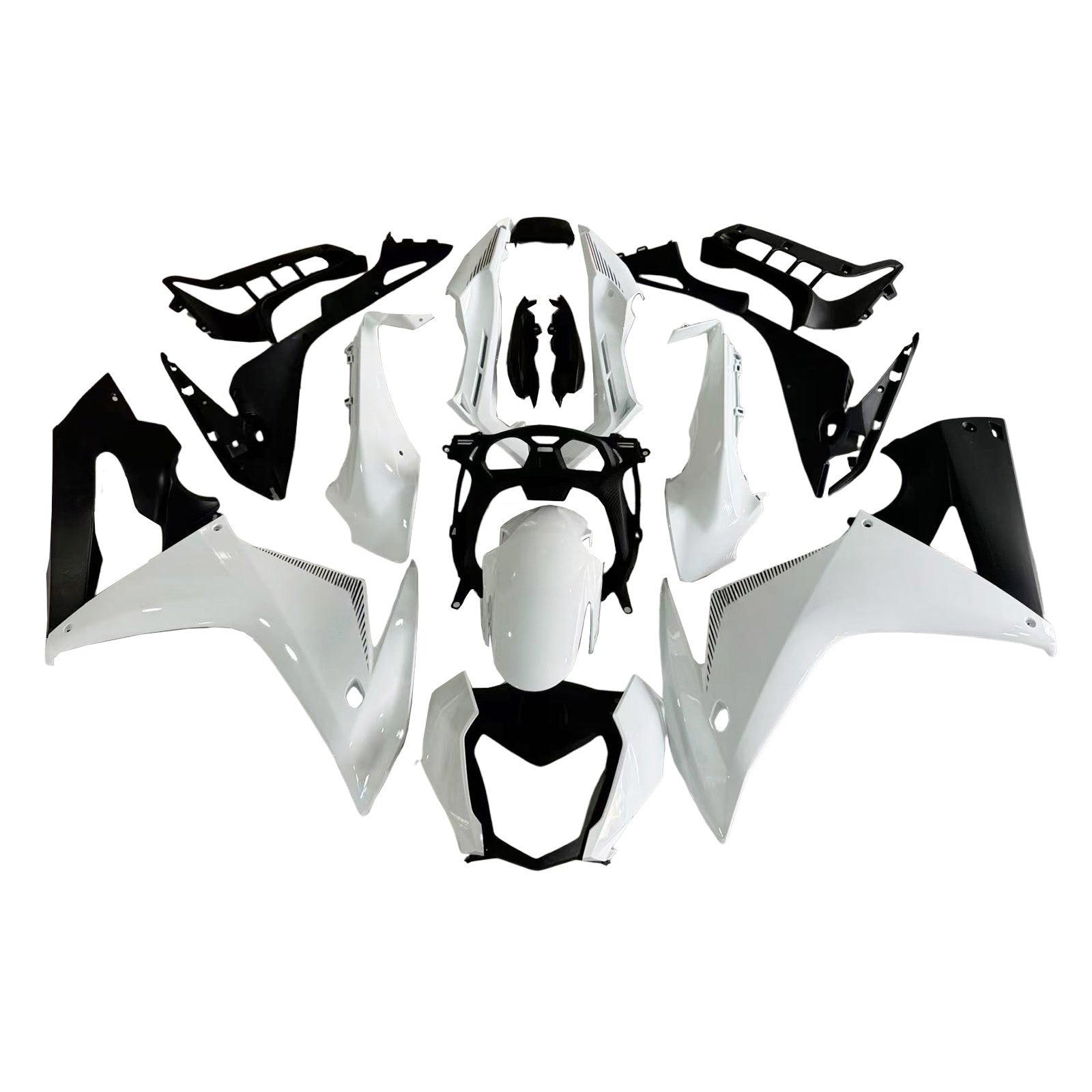 Amotopart Honda CBR650F 2014-2016 White Style2 Fairing Kit