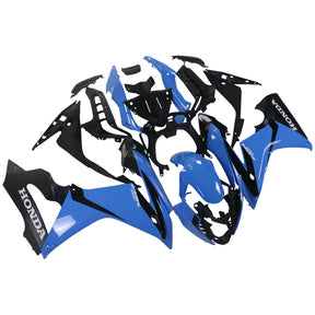 Amotopart Verkleidungsset für Honda CBR650F 2014–2016, Blau und Schwarz