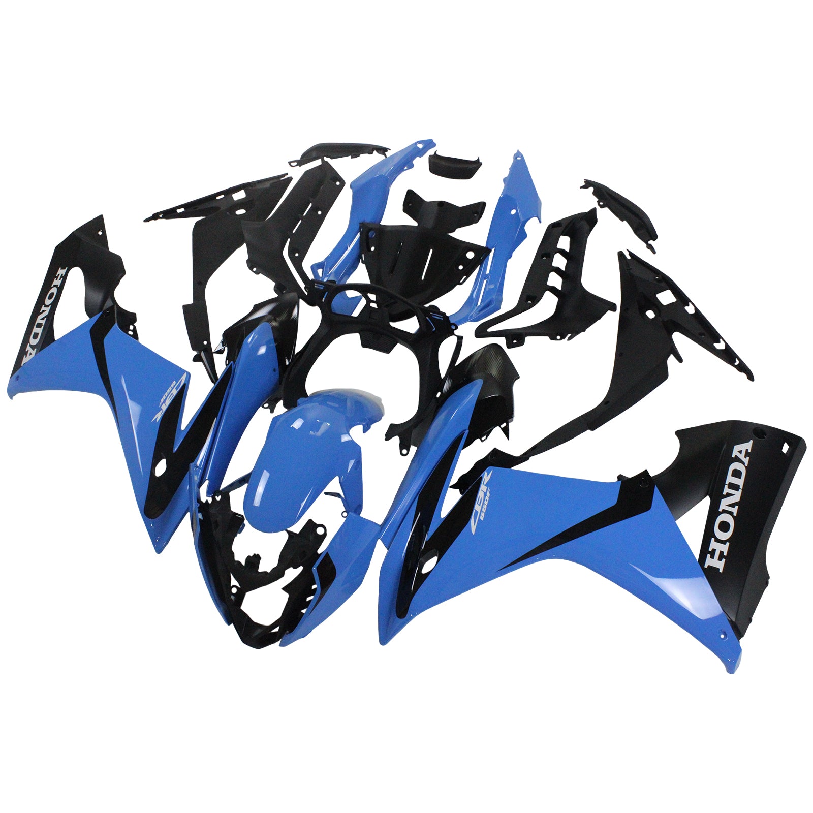 Amotopart Honda CBR650F 2014-2016 Blue&Black Fairing Kit