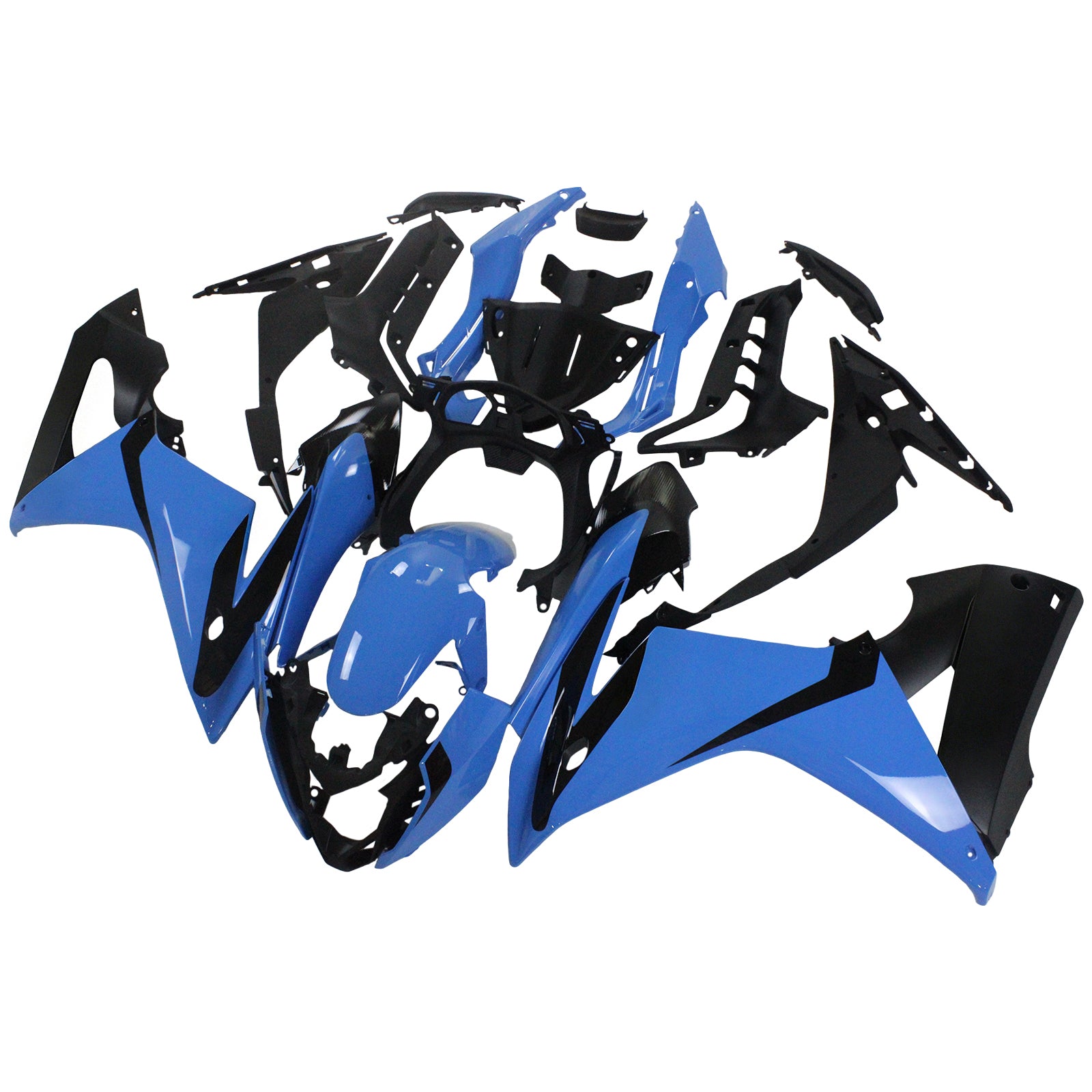 Amotopart Honda CBR650F 2014-2016 Blue&Black Fairing Kit