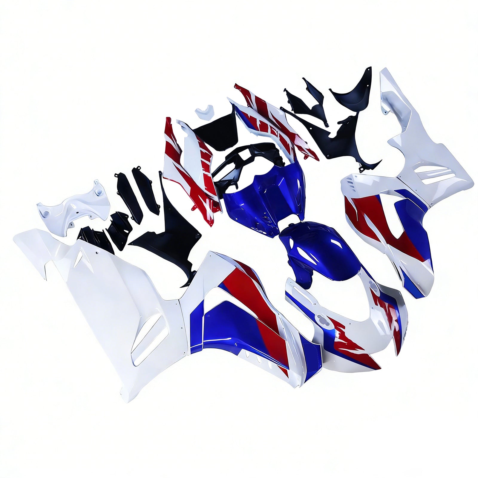 Amotopart Honda CBR1000RR-R 2020-2023 White&Blue Fairing Kit