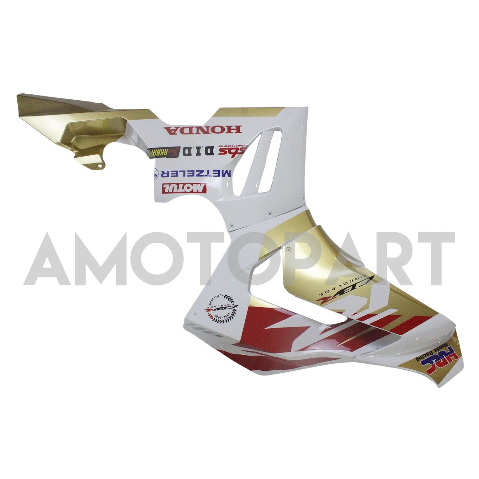 Amotopart Honda CBR1000RR-R 2020-2023 Yellow&Red Fairing Kit