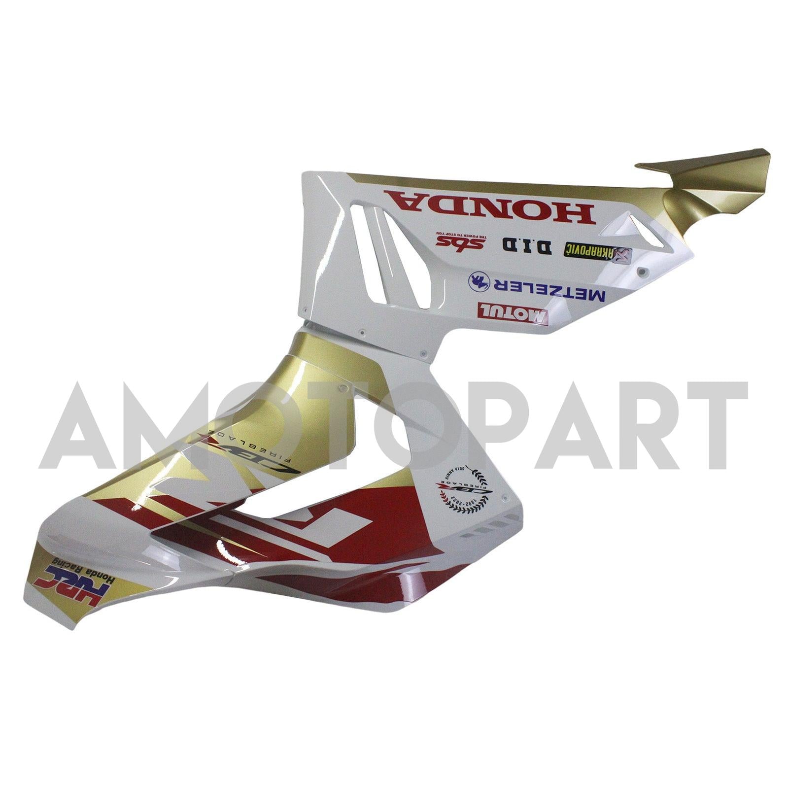 Amotopart Honda CBR1000RR-R 2020-2022 Yellow & Red Fairing Kit