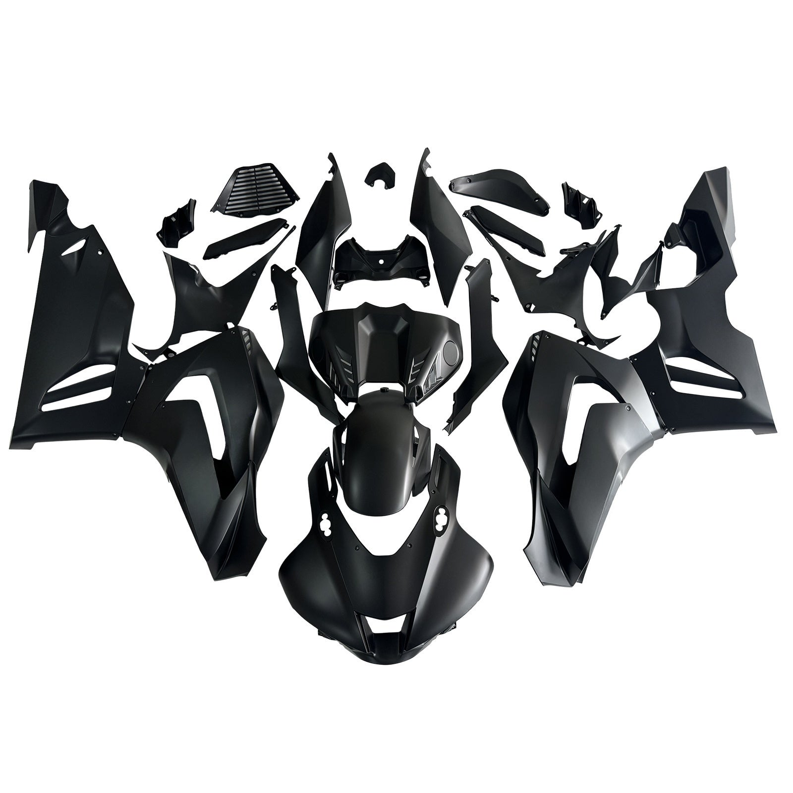 Amotopart Honda CBR1000RR-R 2020-2023 Matte Black Fairing Kit