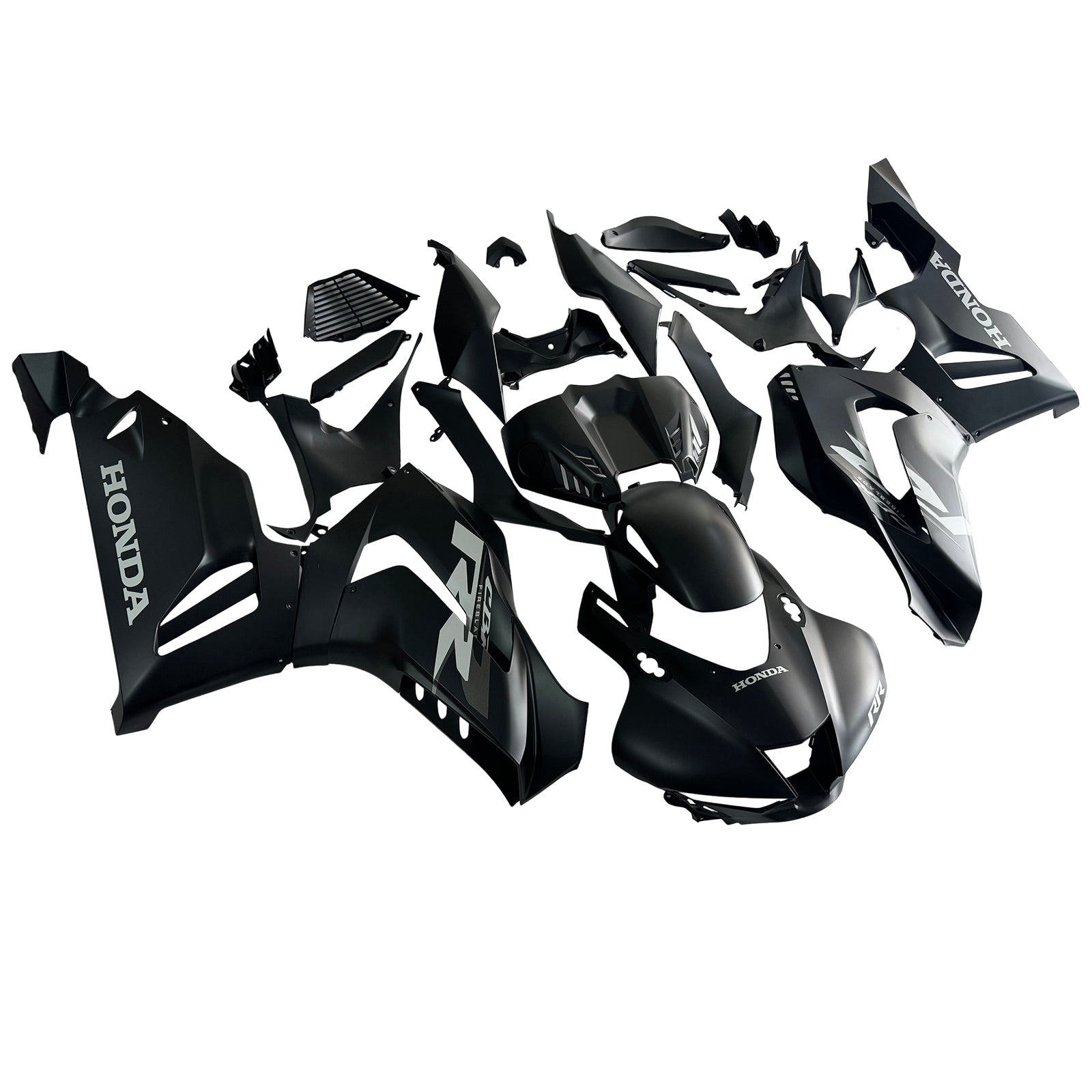 AMOTOPART HONDA CBR1000RR-R 2020-2023 MATTE ZWARTE KUIST KIT