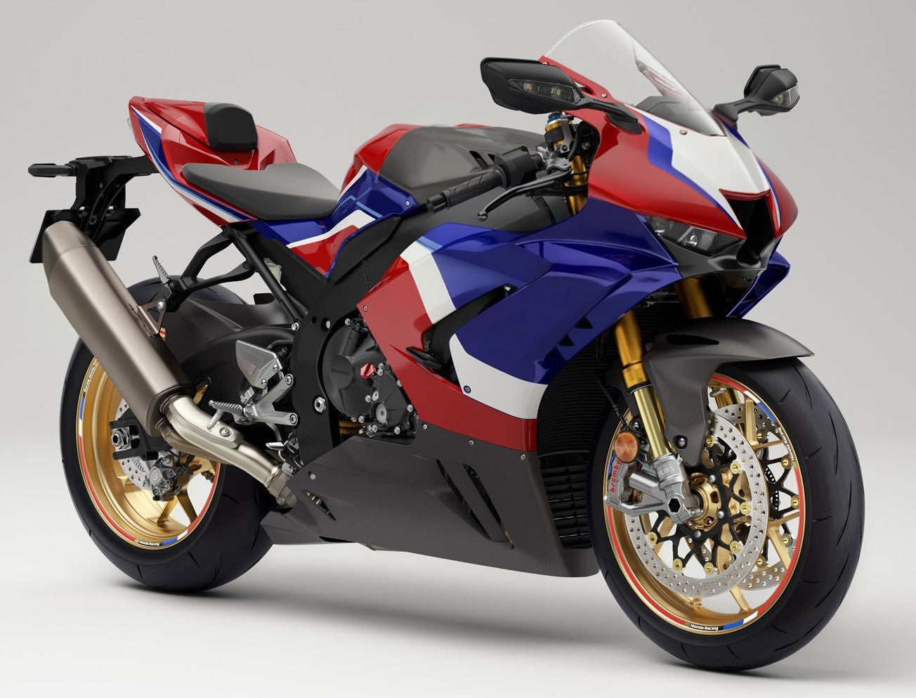 Amotopart Honda CBR1000RR-R 2020-2023 Blue&Red Style1 Fairing Kit