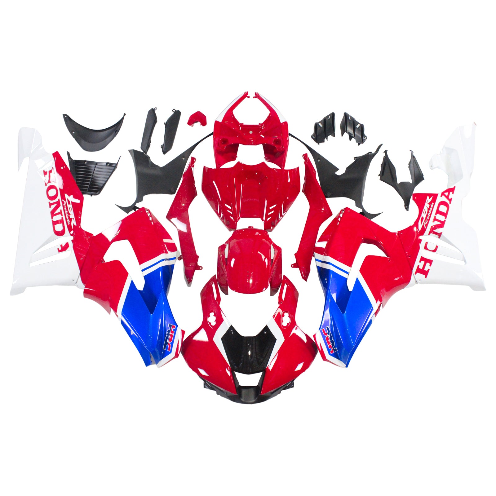 Amotopart Honda CBR1000RR-R 2020-2023 Blue&amp;Red Style4 Verkleidungsset