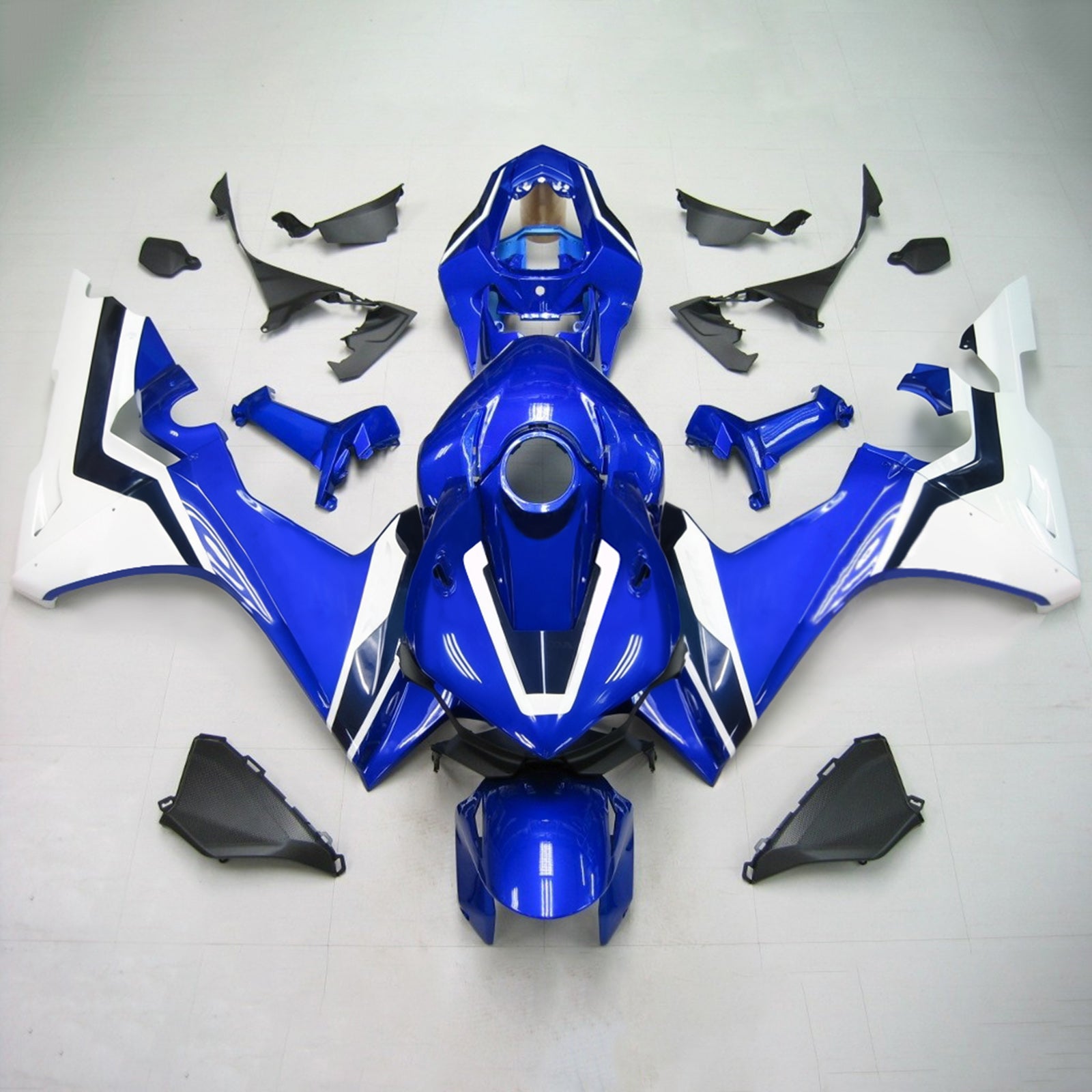 Amotopart Honda CBR1000RR-R 2020-2022 Blue&White Fairing Kit