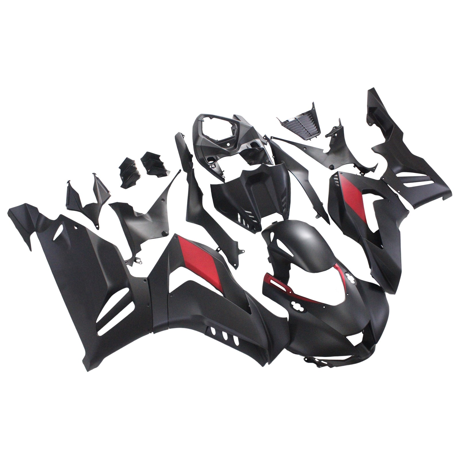 Amotopart Honda CBR1000RR-R 2020-2023 Matte Black & Red Logo Realing Kit