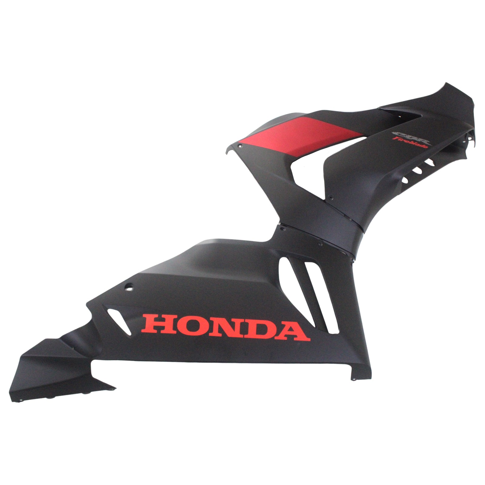 Amotopart Honda CBR1000RR-R 2020-2023 Verkleidungssatz mit mattschwarzem und rotem Logo