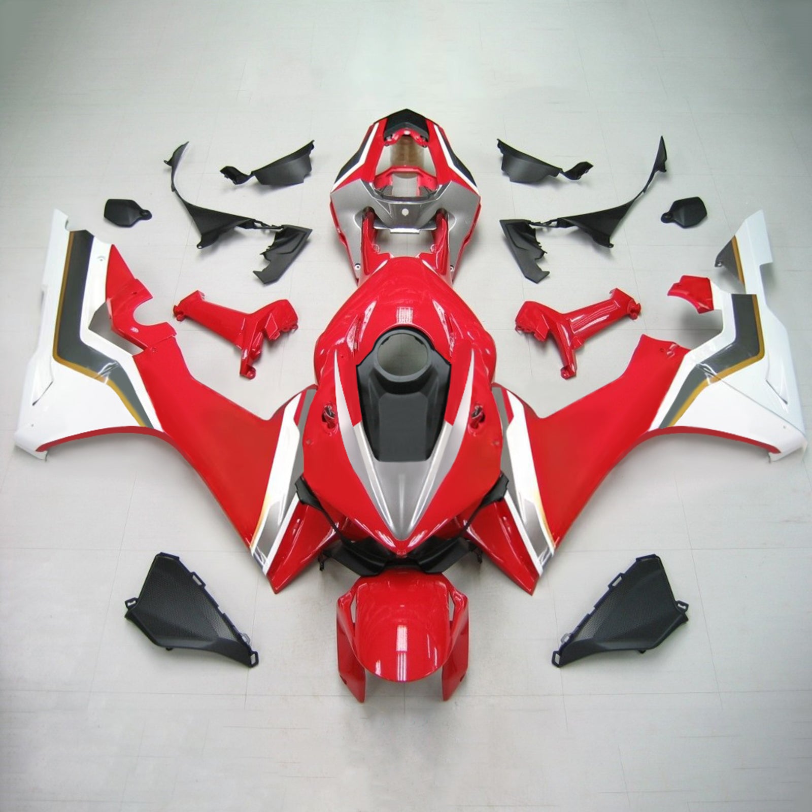 Amotopart Honda CBR1000RR-R 2020-2022 Red&Grey Fairing Kit
