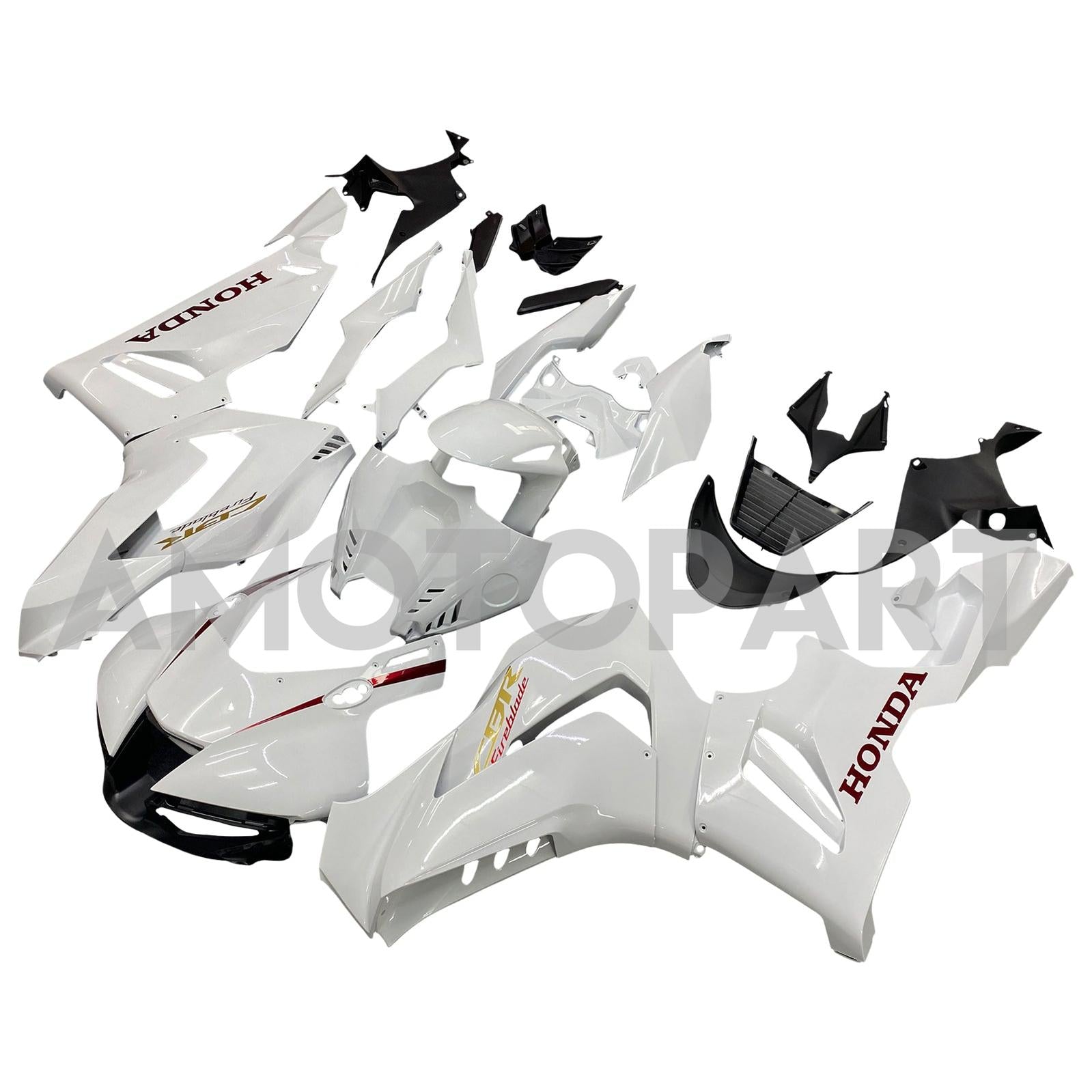 Amotopart Honda CBR1000RR-R 2020-2023 White Fairing Kit