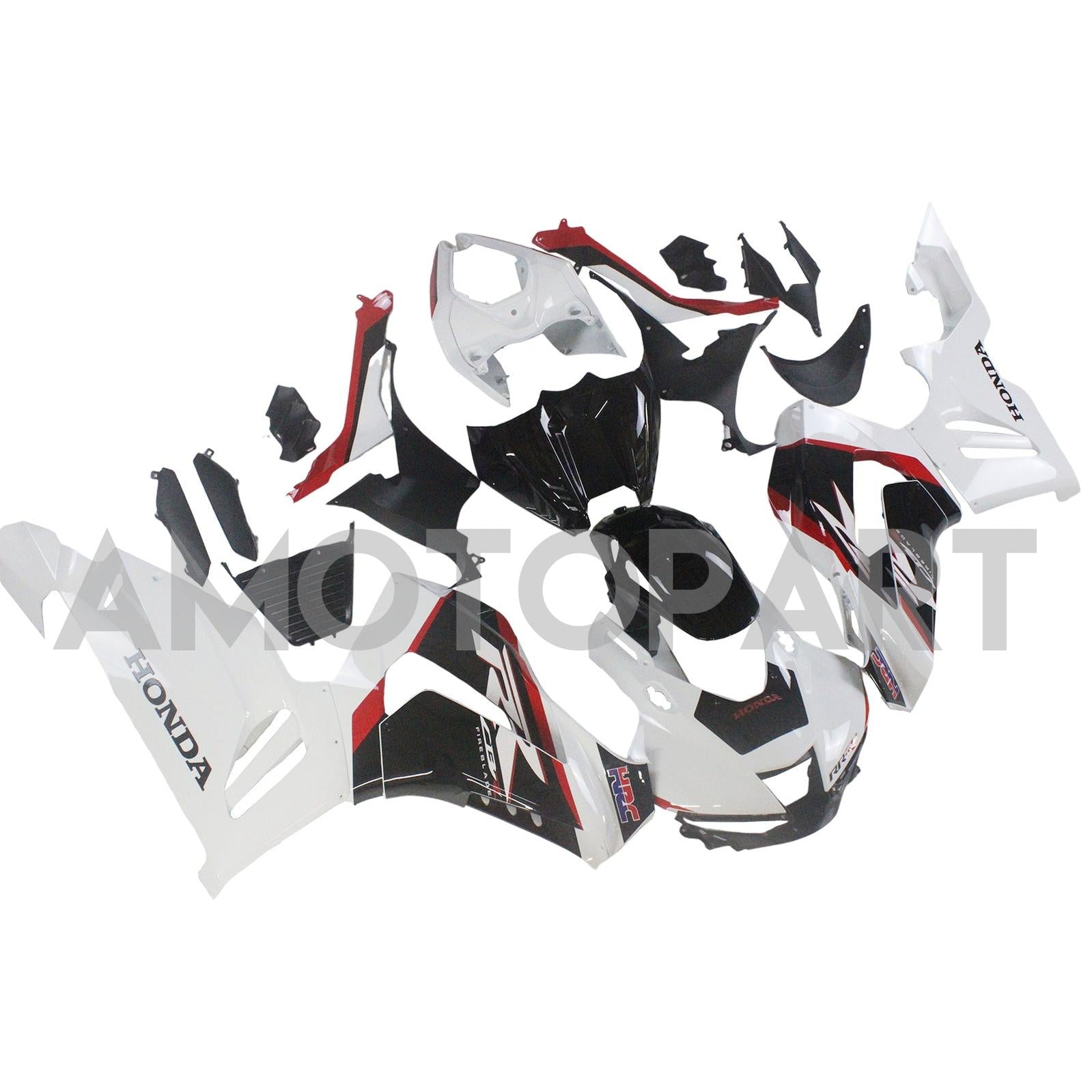 Amotopart 2020-2023 CBR1000RR-R Honda White&Red Style2 Fairing Kit
