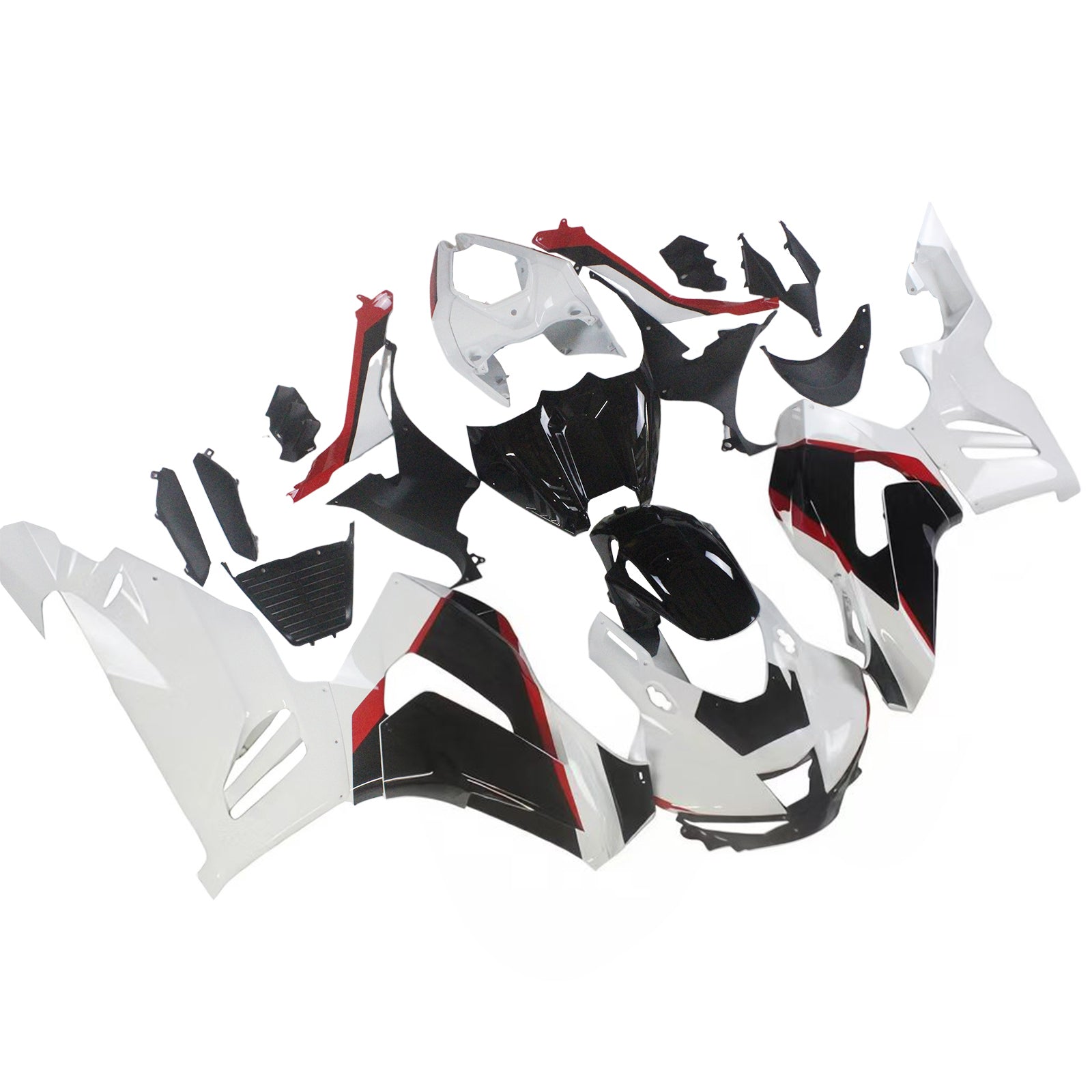 Amotopart 2020-2023 CBR1000RR-R Honda White Red Fairing Kit